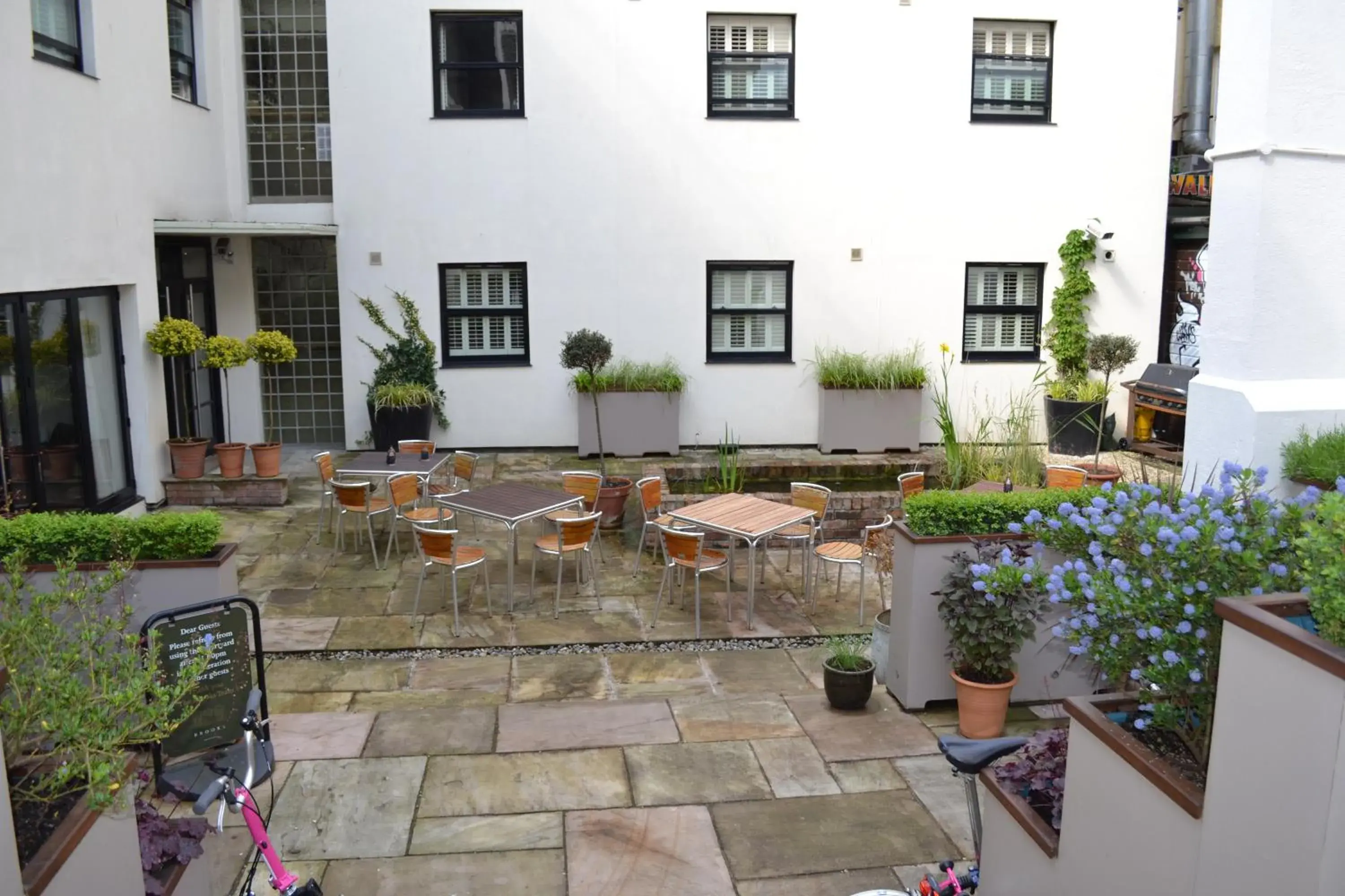 Balcony/Terrace in Brooks Guesthouse Bristol