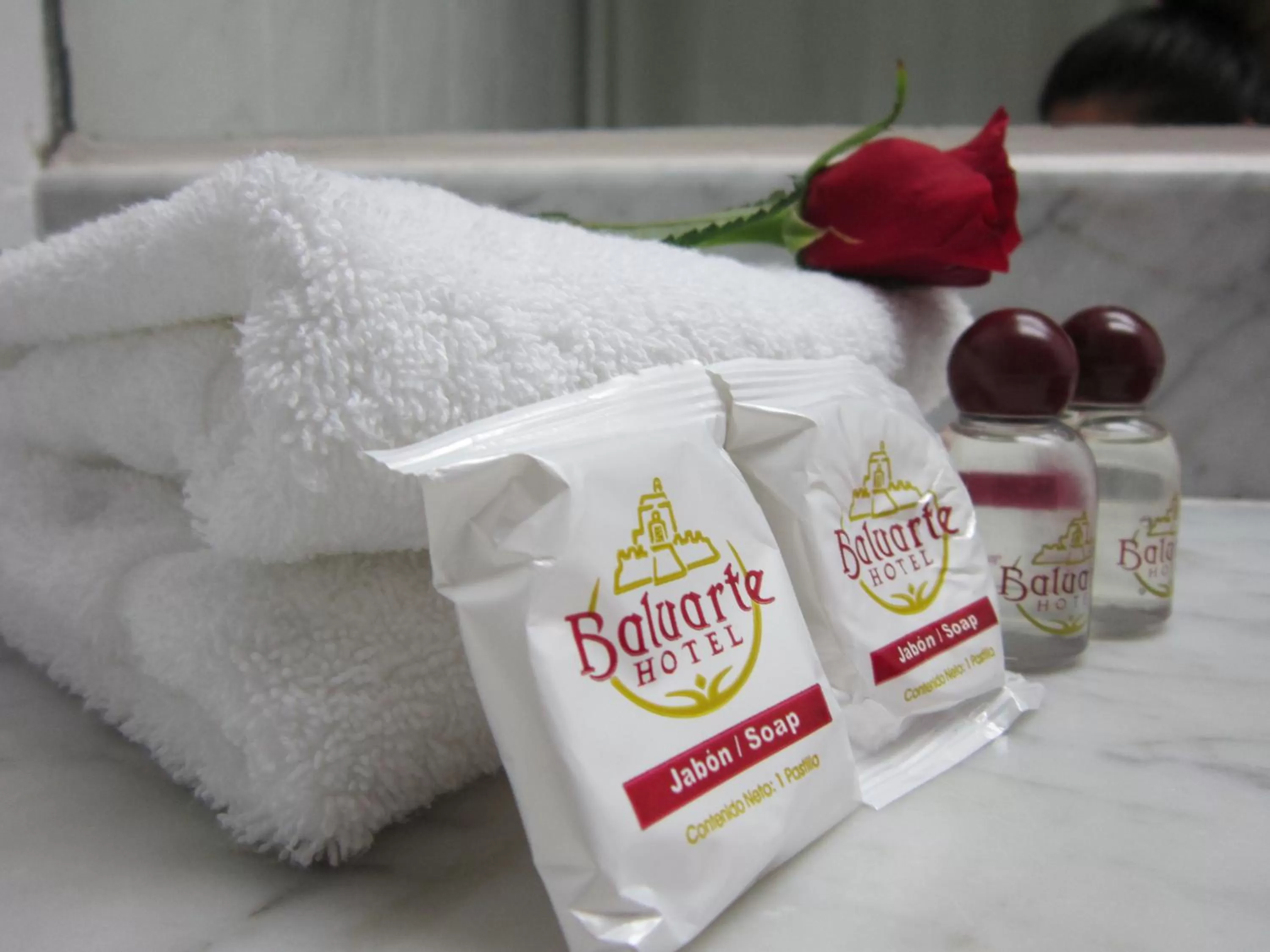 Bathroom in Hotel Baluarte