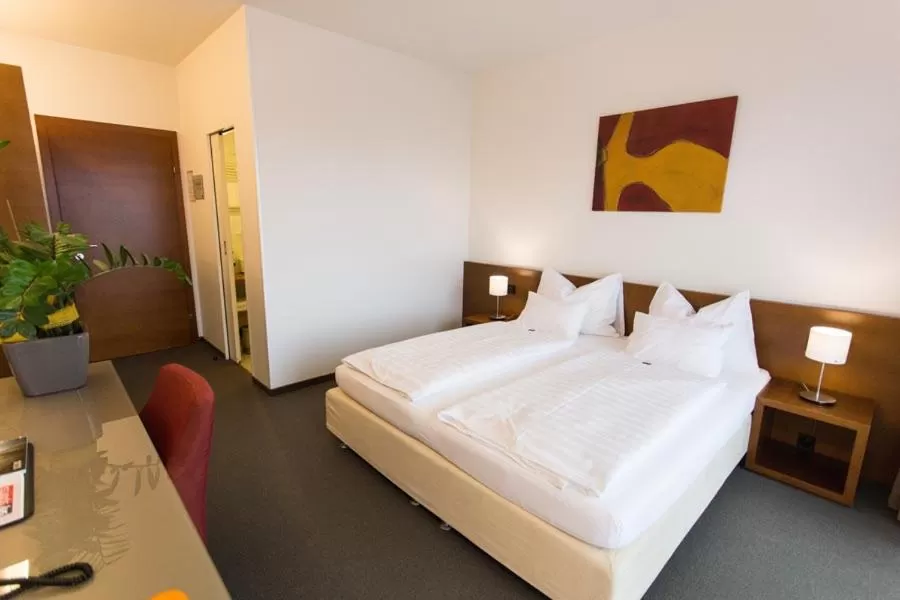 Bed in Hotel & Restaurant Christkindlwirt