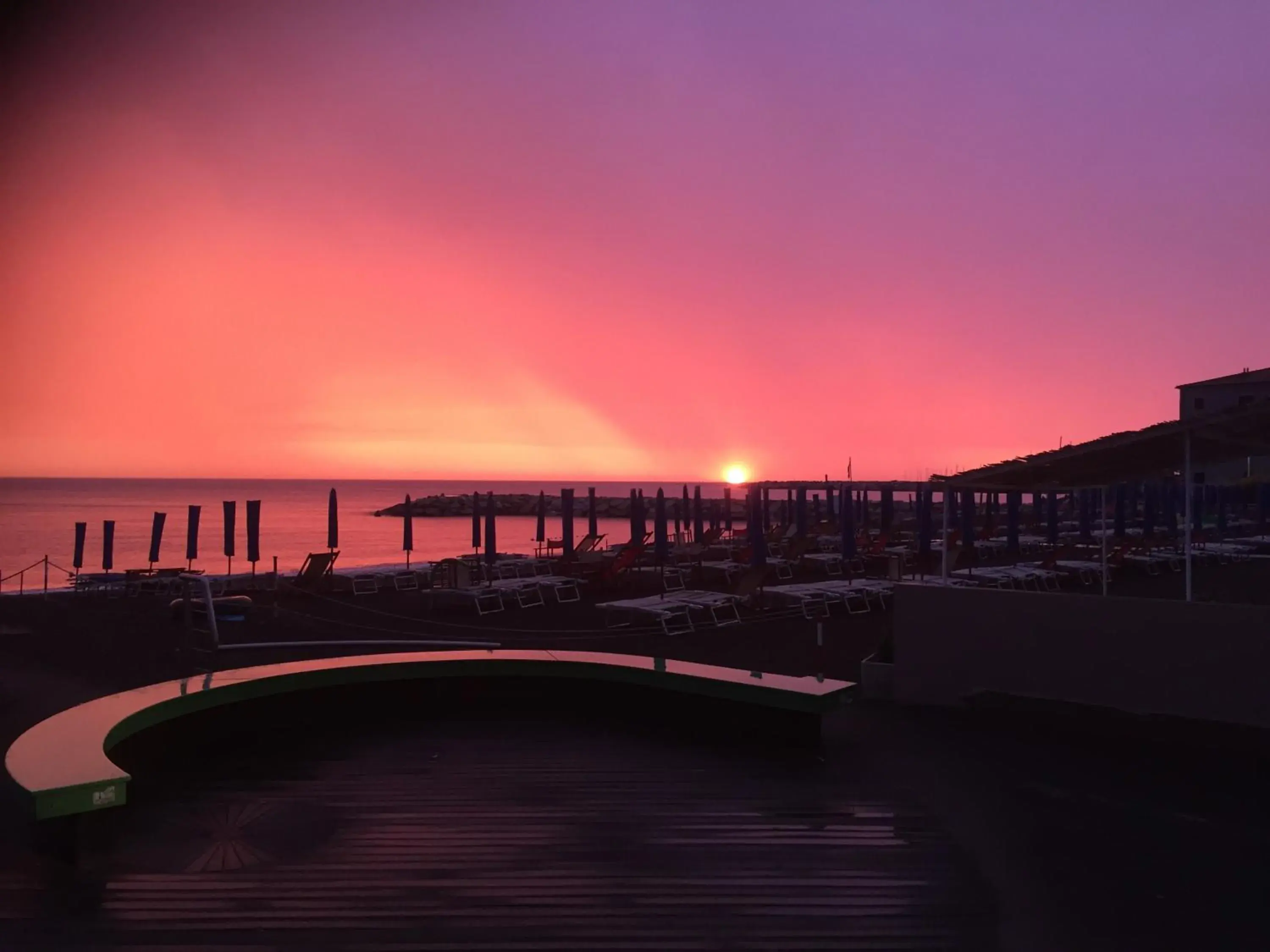 Decorative detail, Sunrise/Sunset in Albergo La Lampara