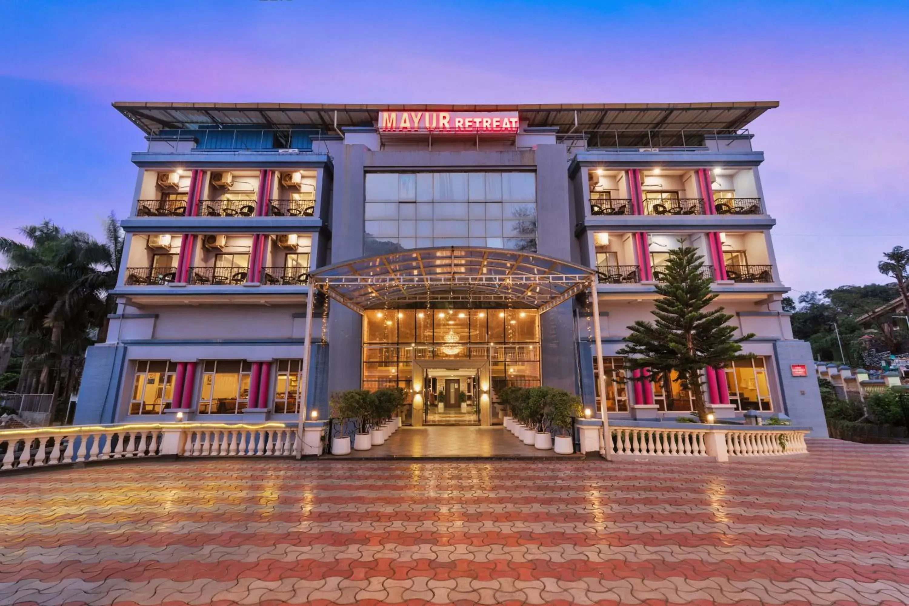 Facade/entrance in Mayur Retreat & Spa Facade/entrance in Mayur Retreat & Spa