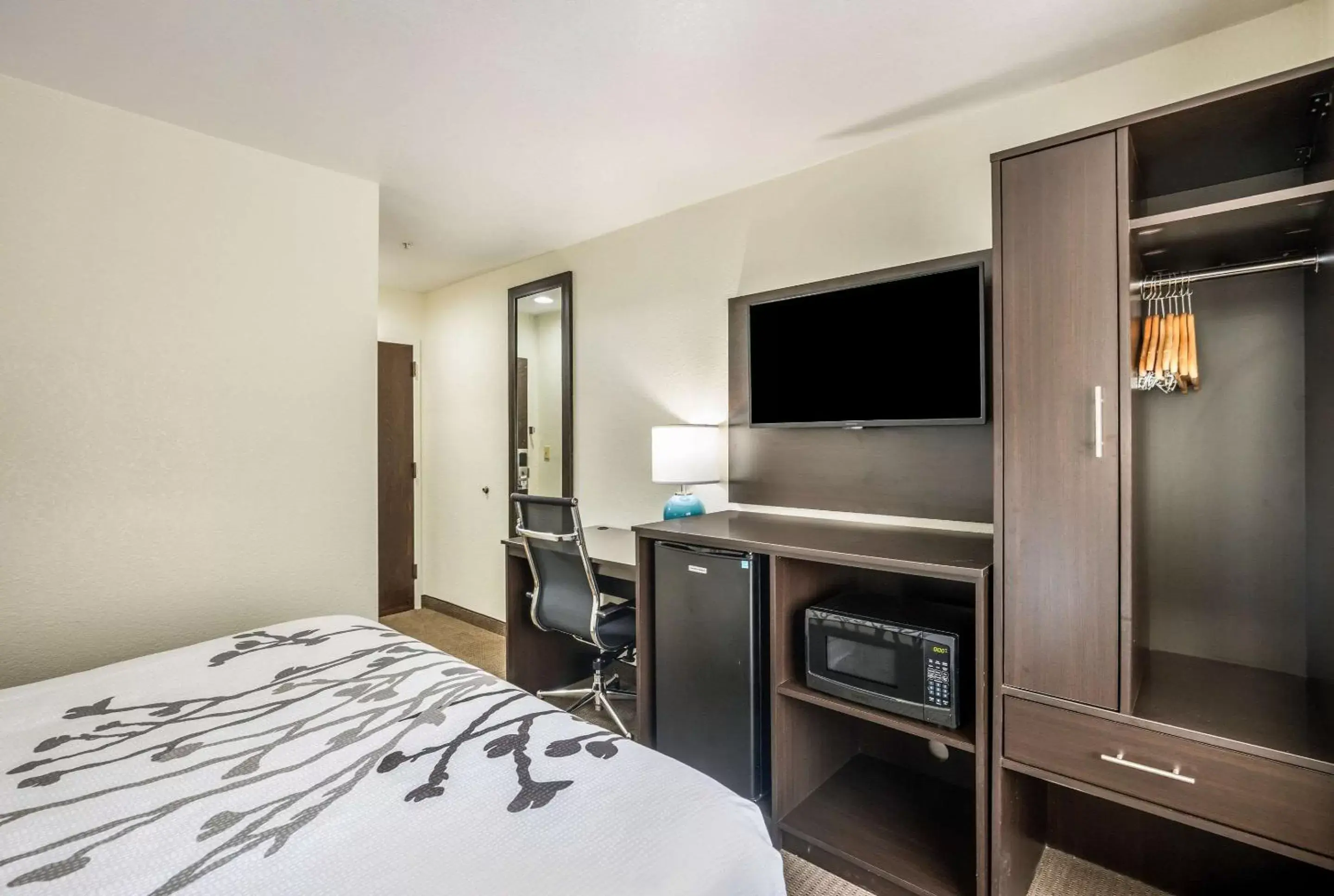 Photo of the whole room, TV/Entertainment Center in Sleep Inn & Suites Tallahassee - Capitol