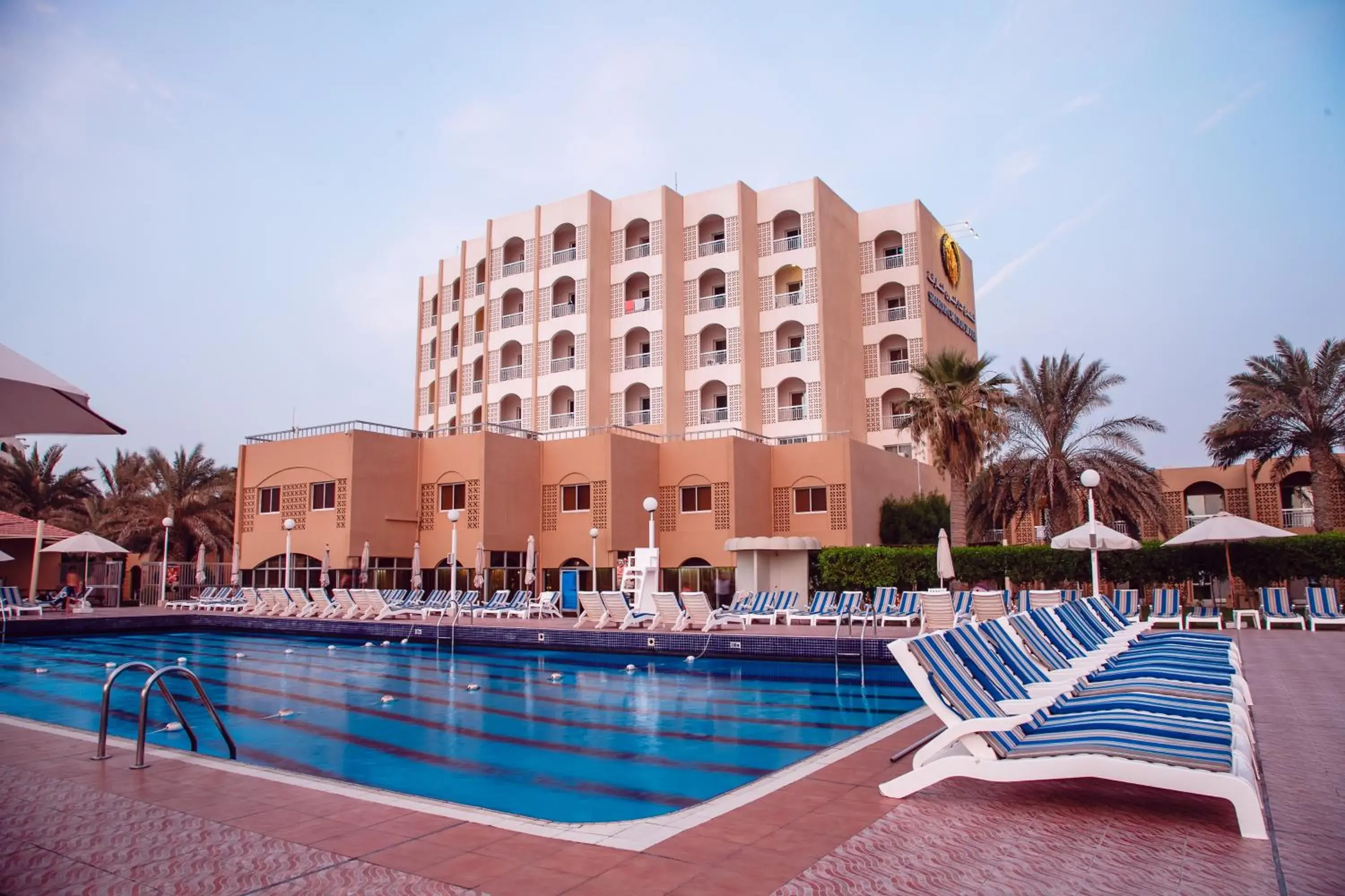 Swimming pool, Property Building in Sharjah Carlton Hotel