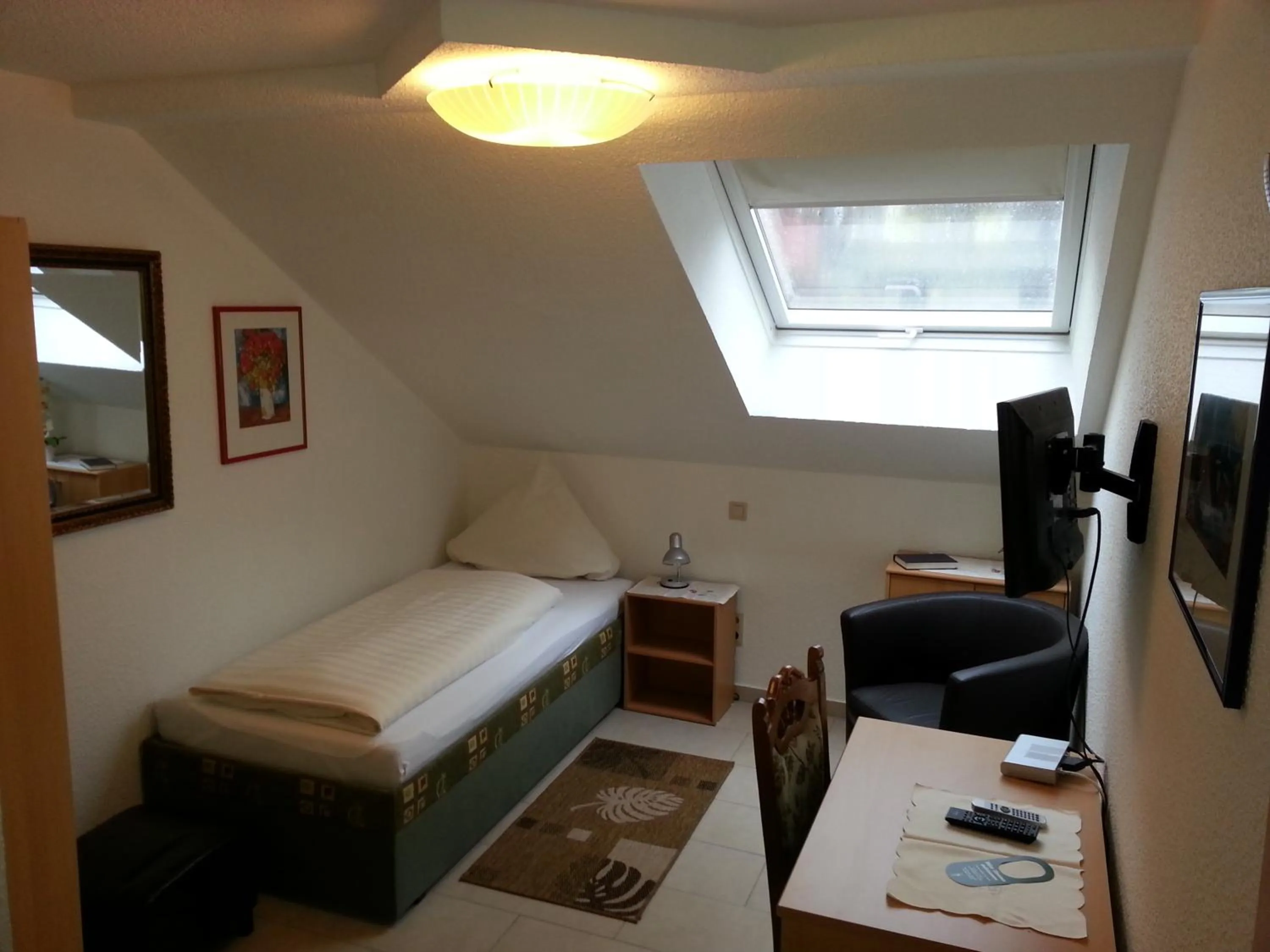 Photo of the whole room, Bed in Hotel Am Kamin