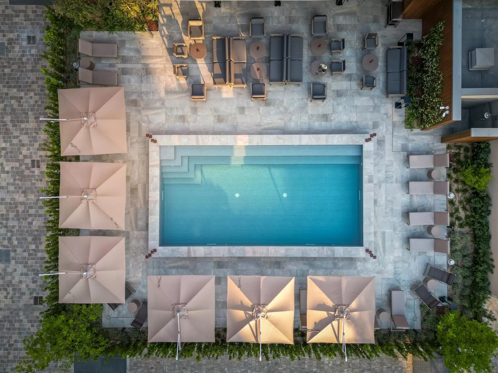 Swimming pool in Crowne Plaza Milan City by IHG