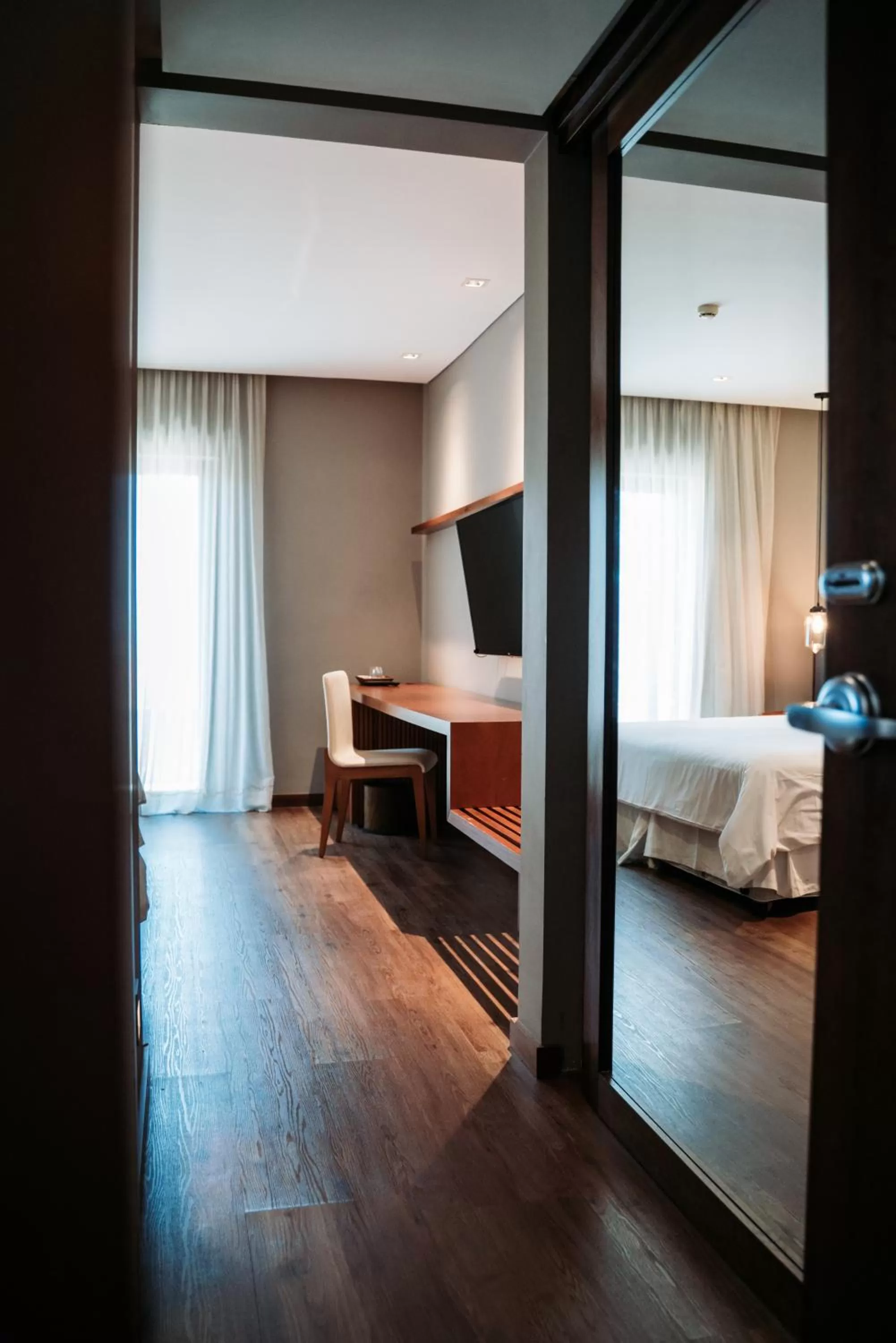 Decorative detail, Bed in Cottage Carrasco