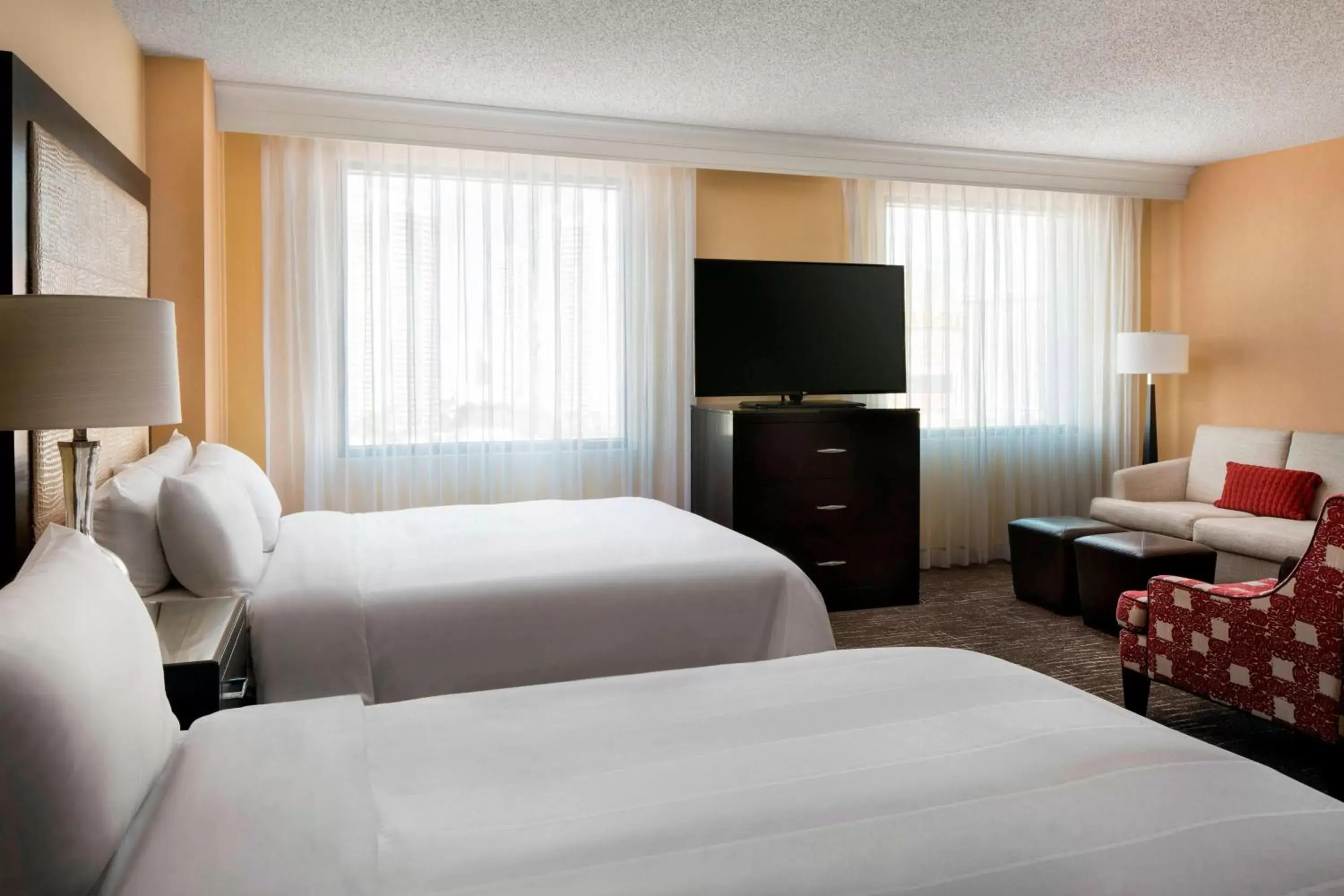Photo of the whole room, Bed in Las Vegas Marriott