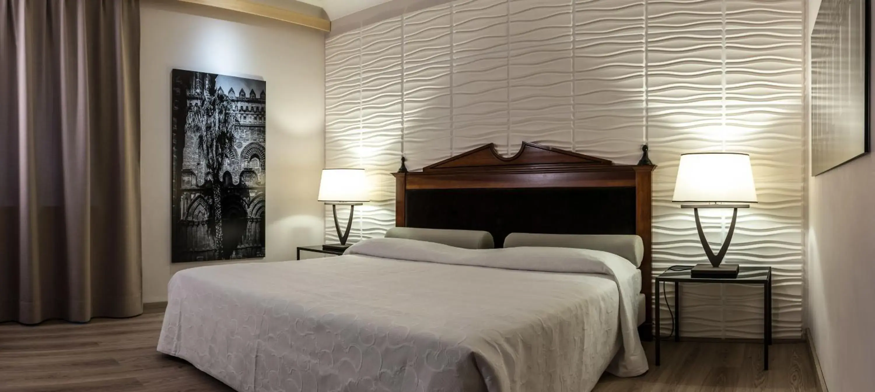 Bedroom, Bed in Hotel Federico II Central Palace Bedroom, Bed in Hotel Federico II Central Palace