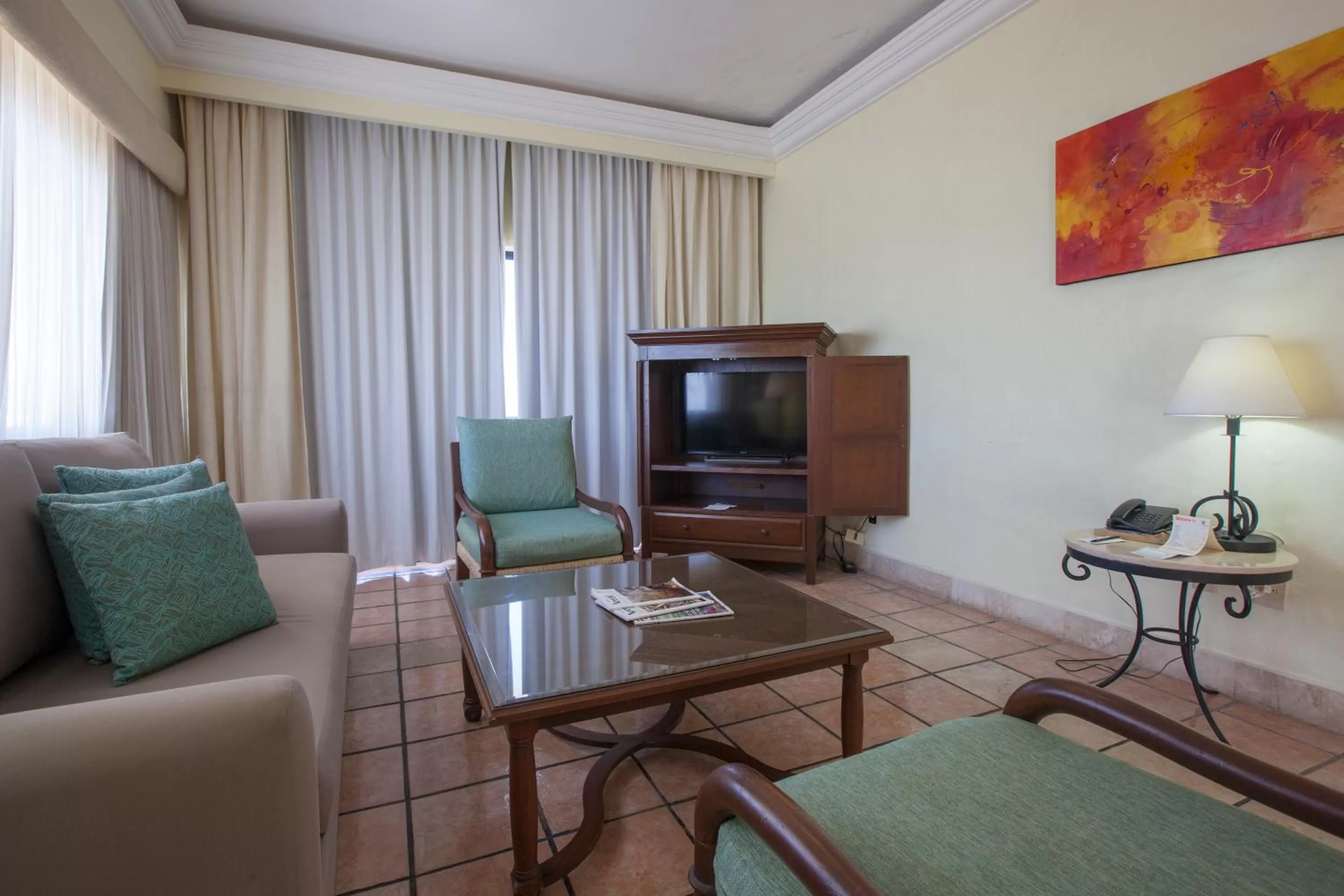 Living room in Royal Villas Resort