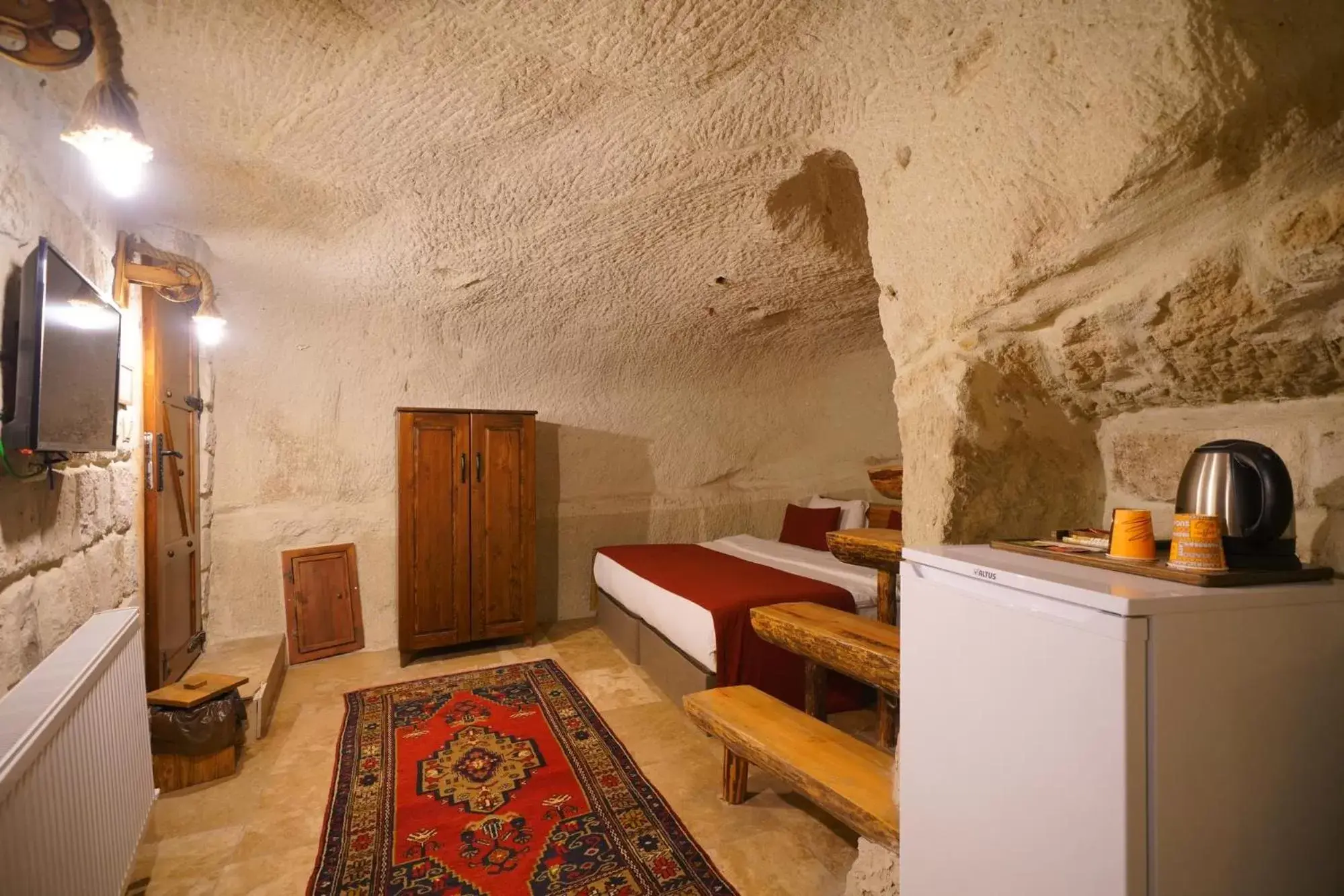 Bedroom in Cappadocia Nar Cave House & Hot Swimming Pool