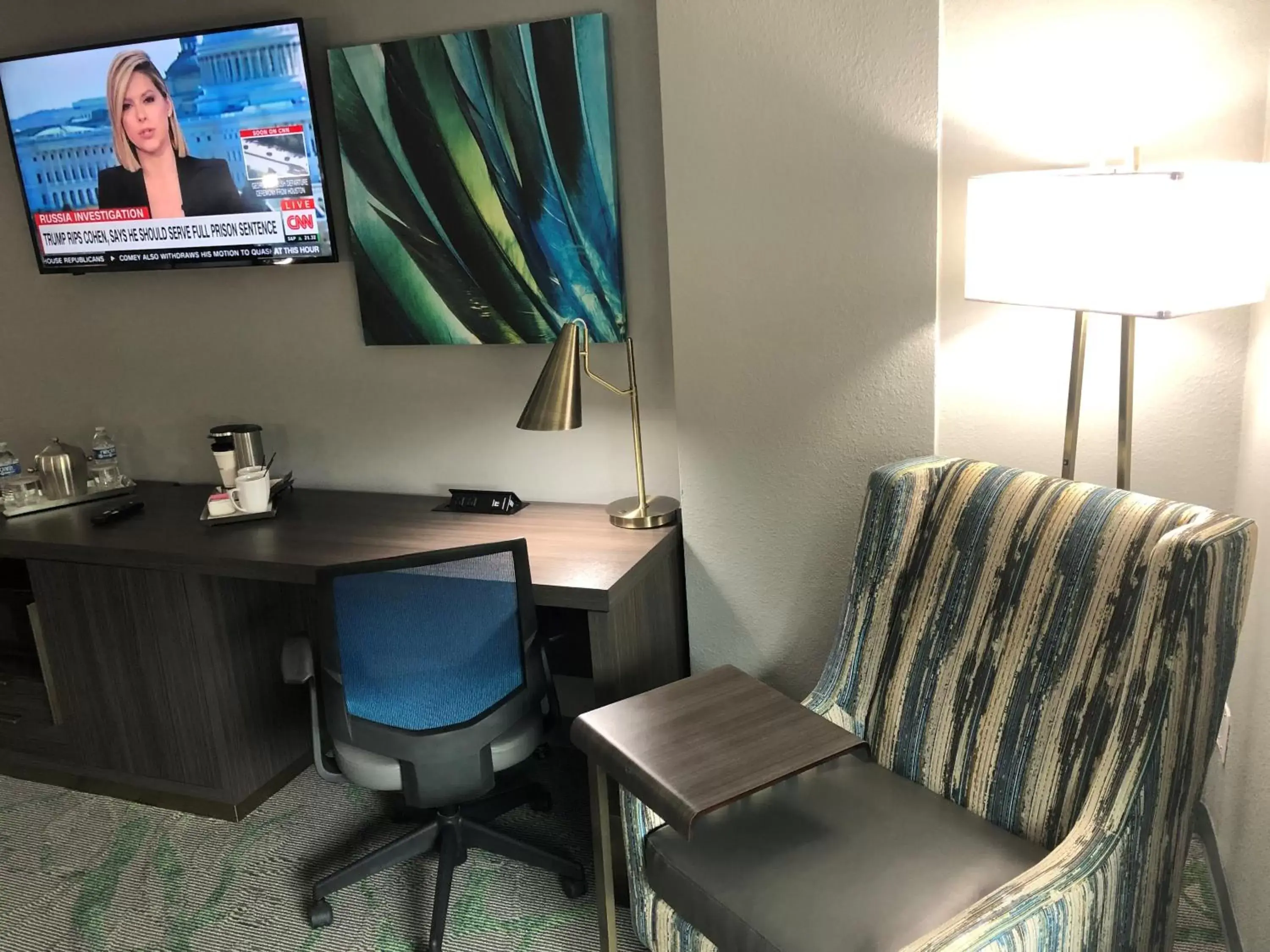 TV and multimedia, Seating Area in Radisson Hotel McAllen Airport