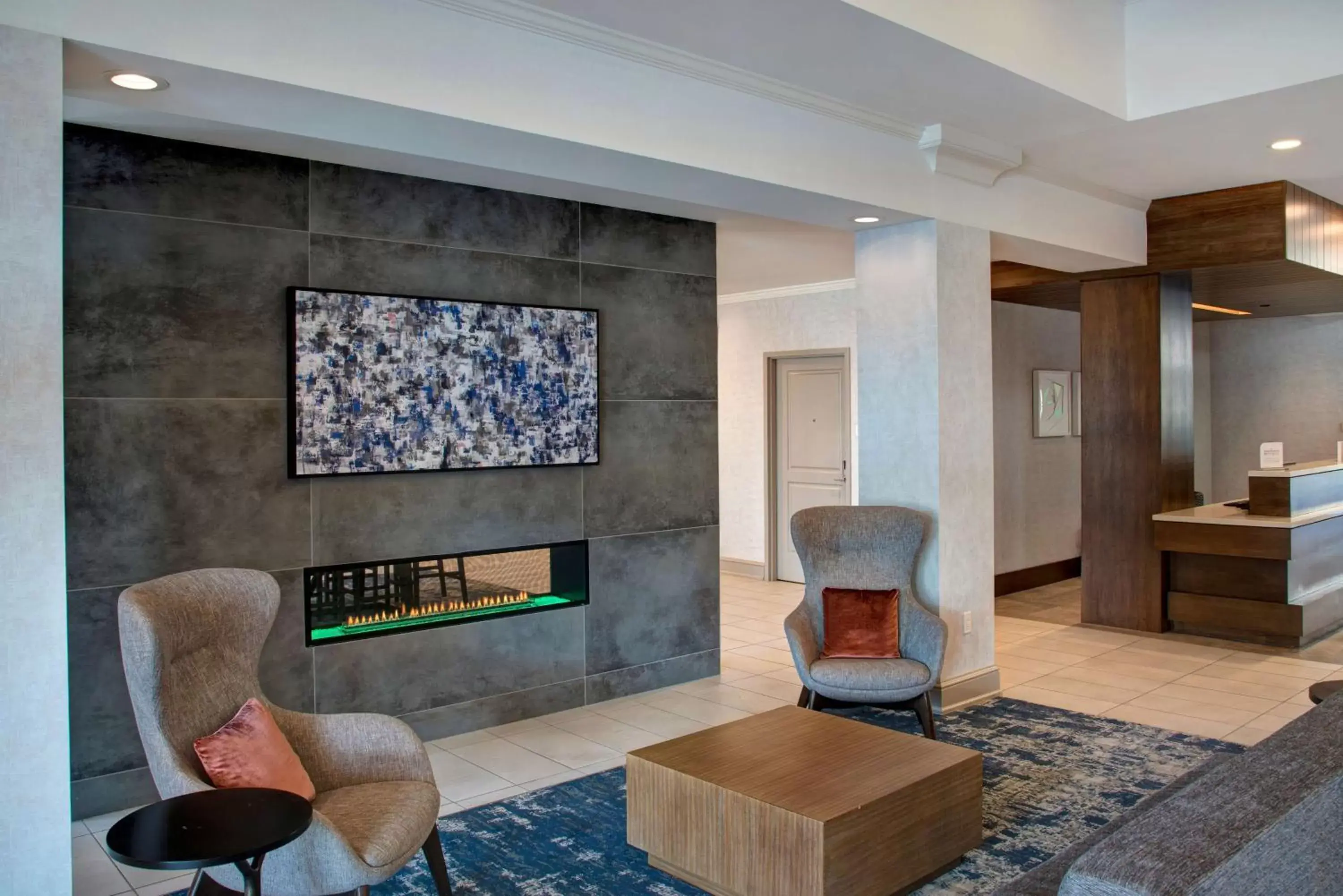 Lobby or reception, Seating Area in Hilton Garden Inn Kansas City/Kansas