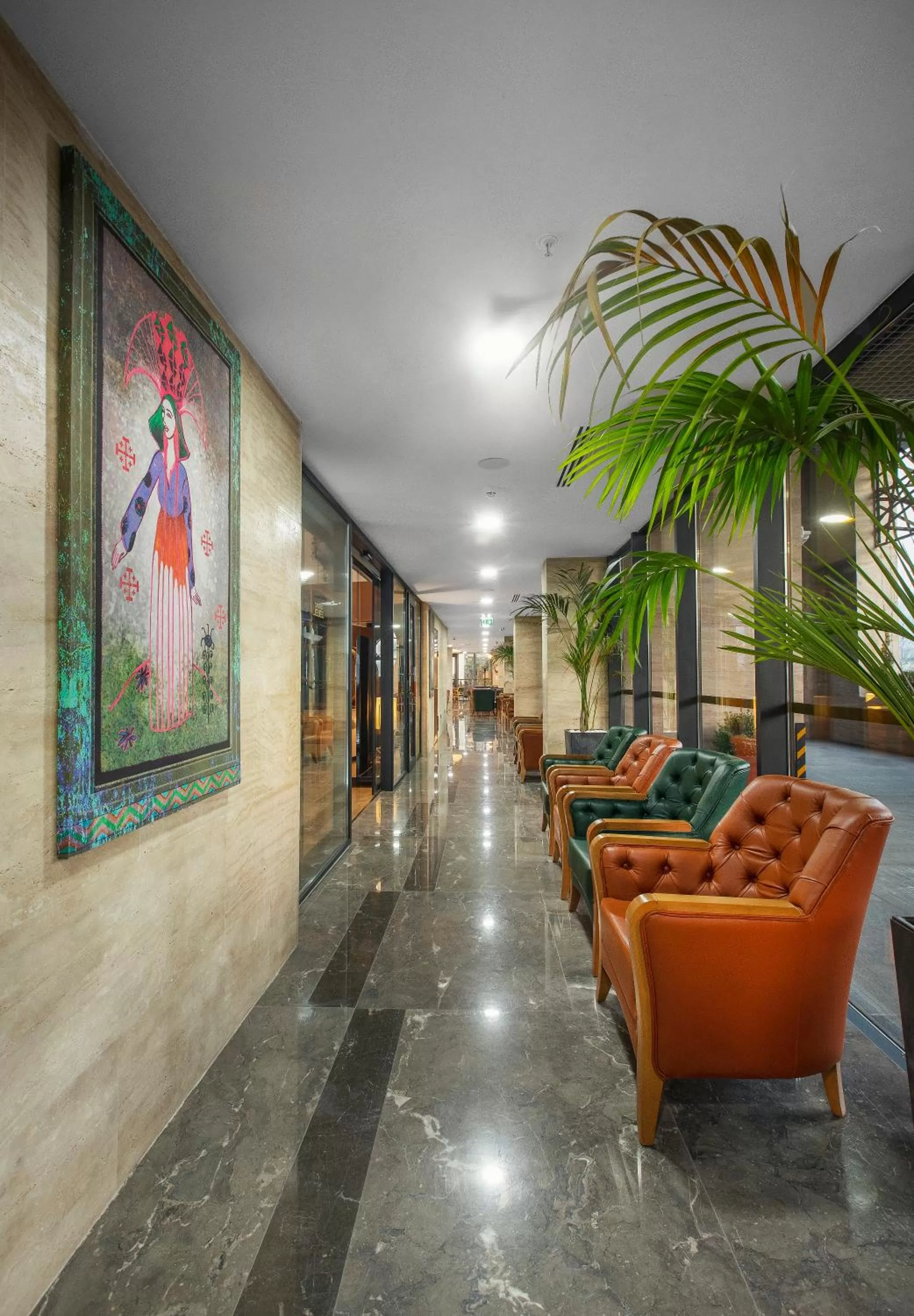 Lobby or reception in Royal Tulip Hotel & Casino, Tbilisi