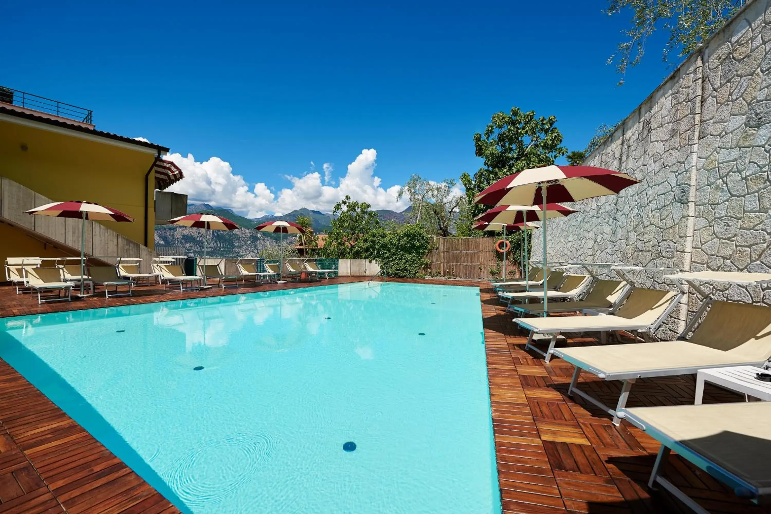 Balcony/Terrace, Swimming Pool in Hotel Villa Smeralda
