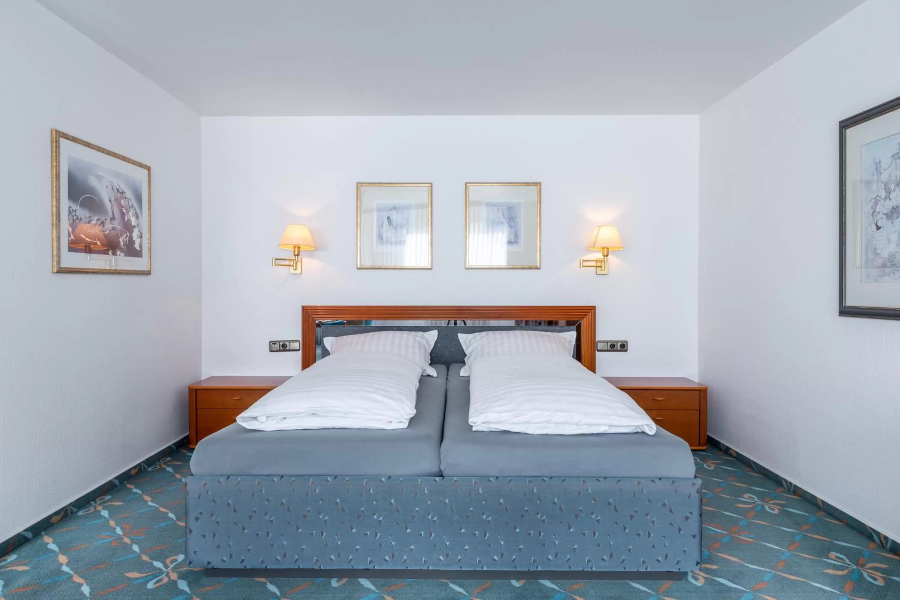 Bedroom, Bed in Hotel Wittekindsquelle