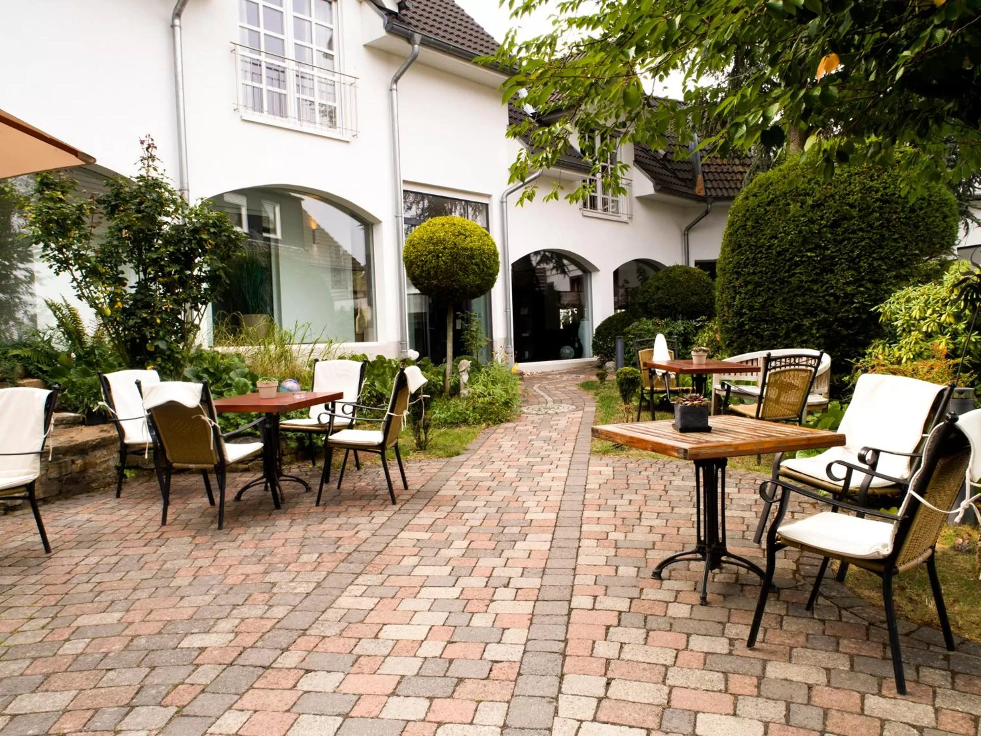 Property building in Romantik Hotel Neuhaus