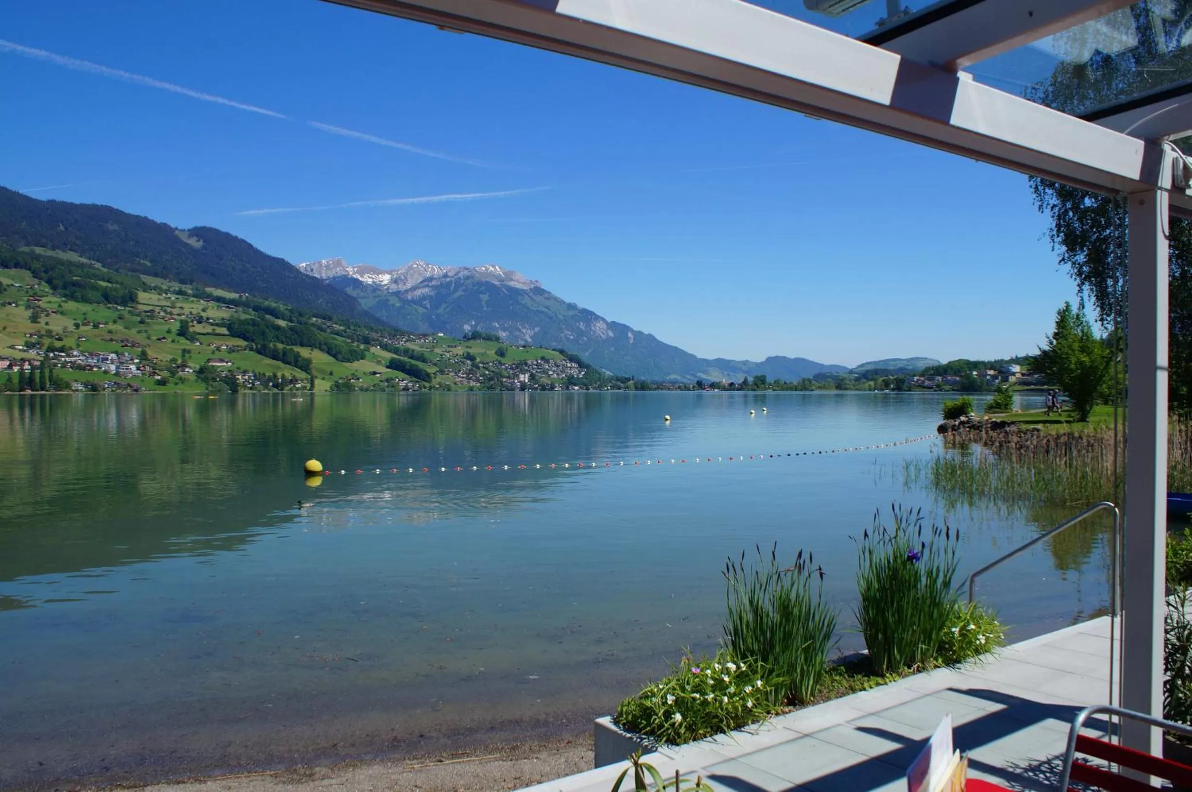 Beach in Verena's Boutique Villa au lac