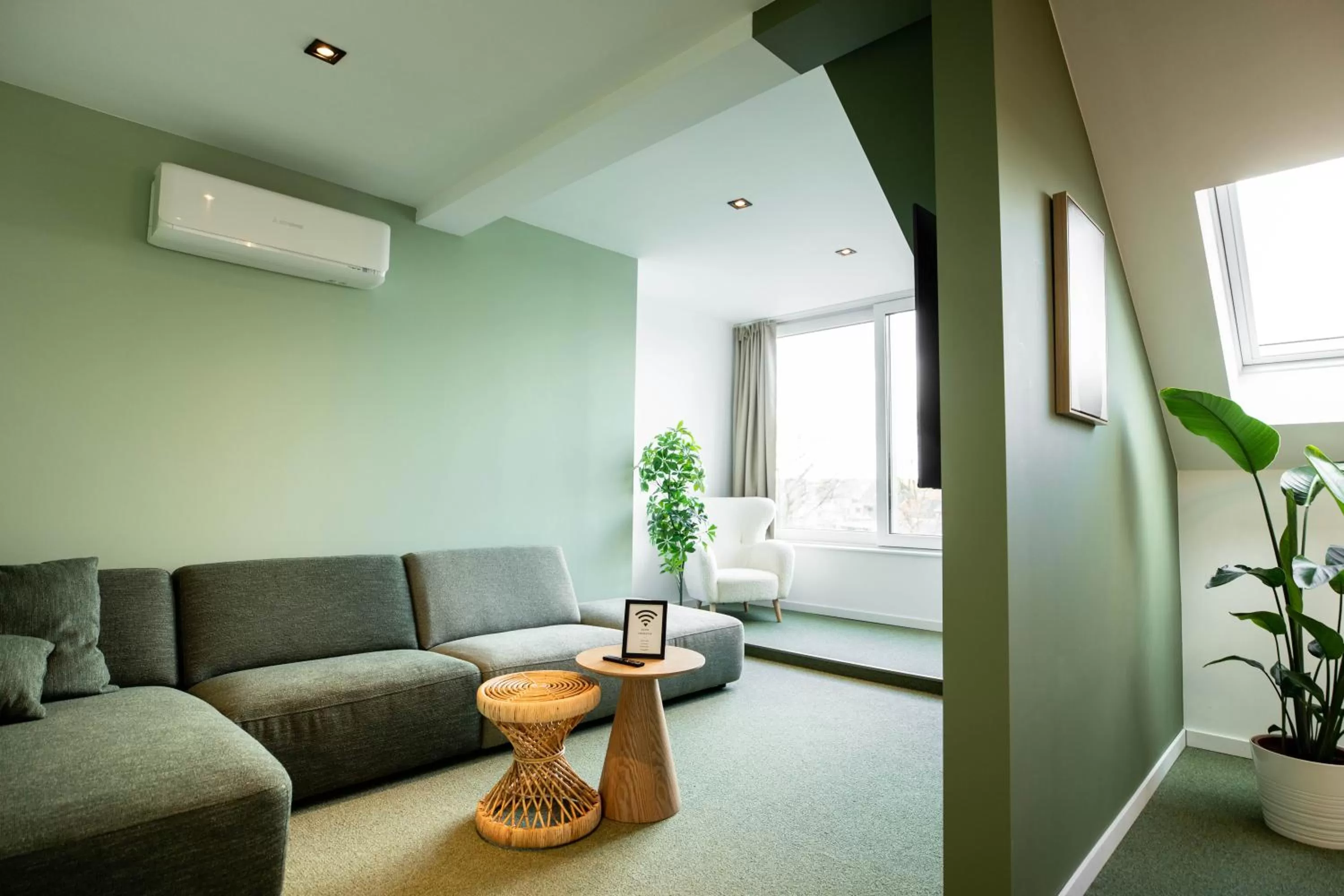 Living room in City Housing Genk