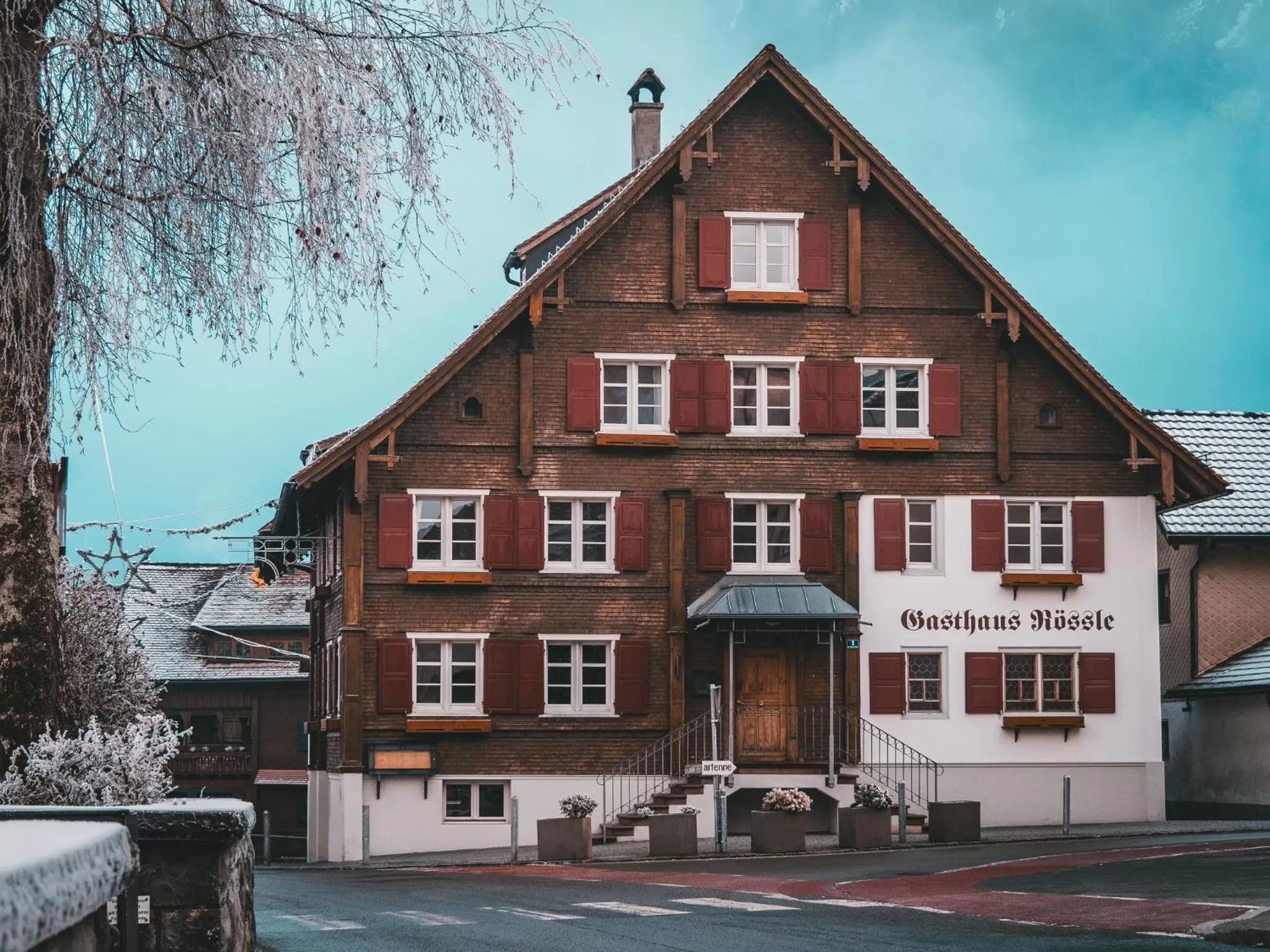 Property building in Gasthaus Rössle