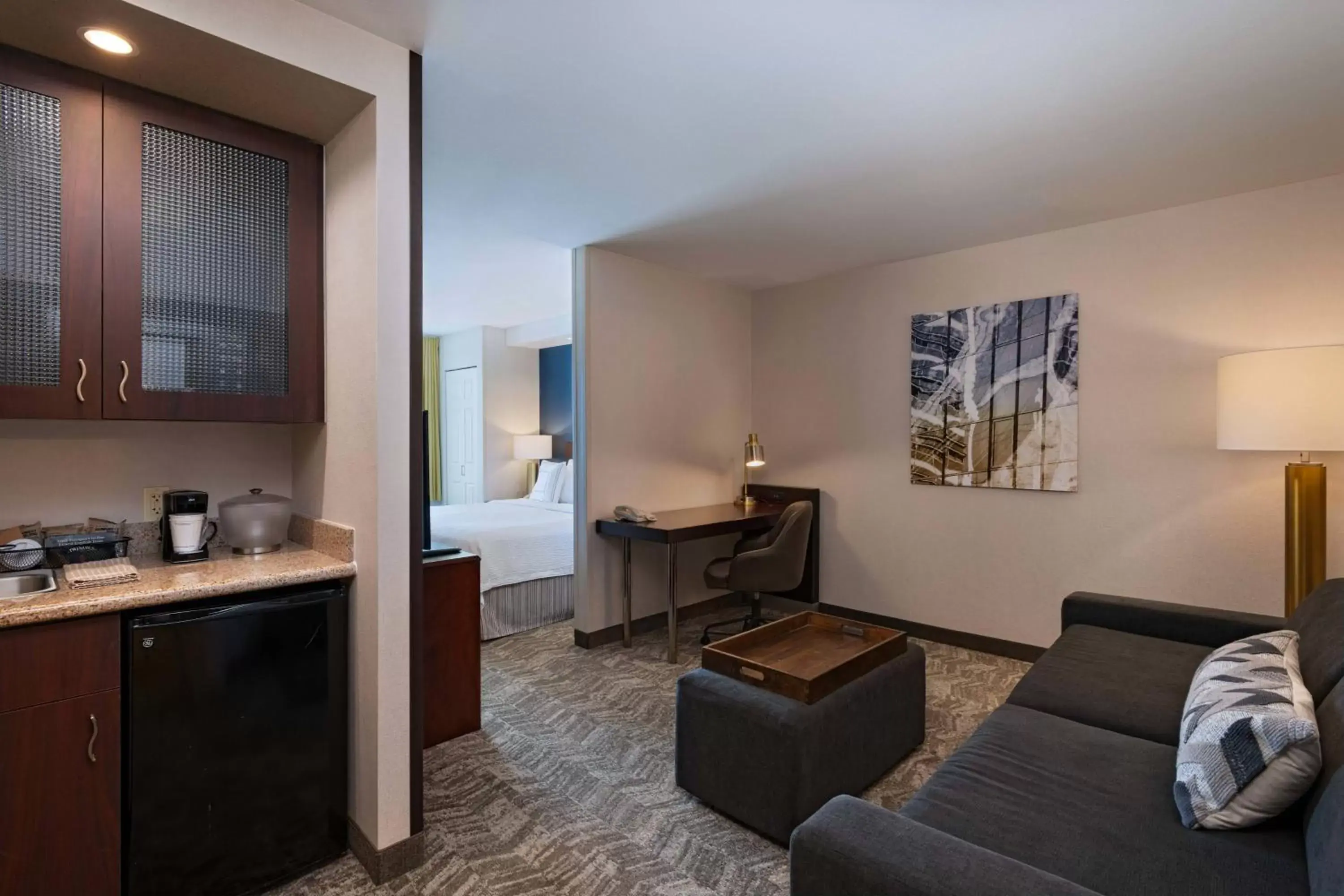 Living room, Seating Area in SpringHill Suites Boise West/Eagle