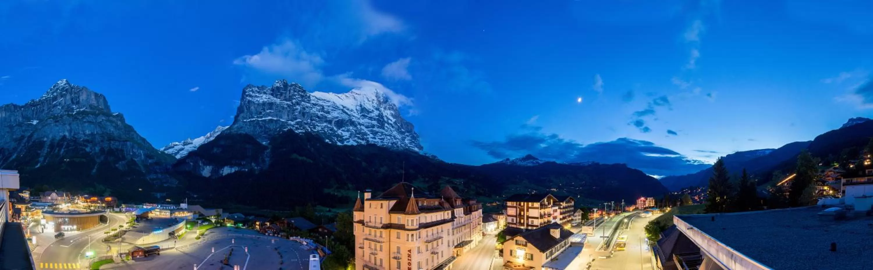 Mountain view in Hotel Kreuz & Post Grindelwald