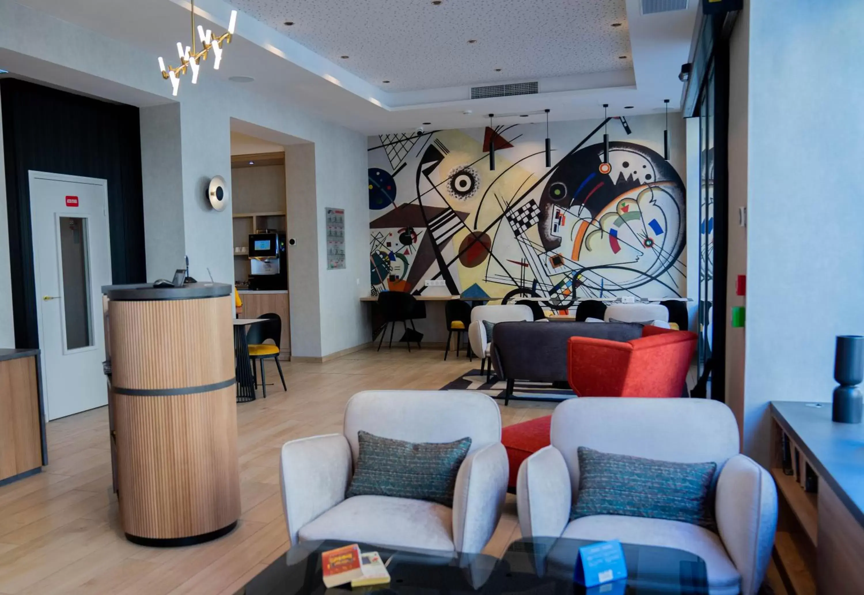 Lobby or reception, Lobby/Reception in Avia Hôtel Saphir Montparnasse