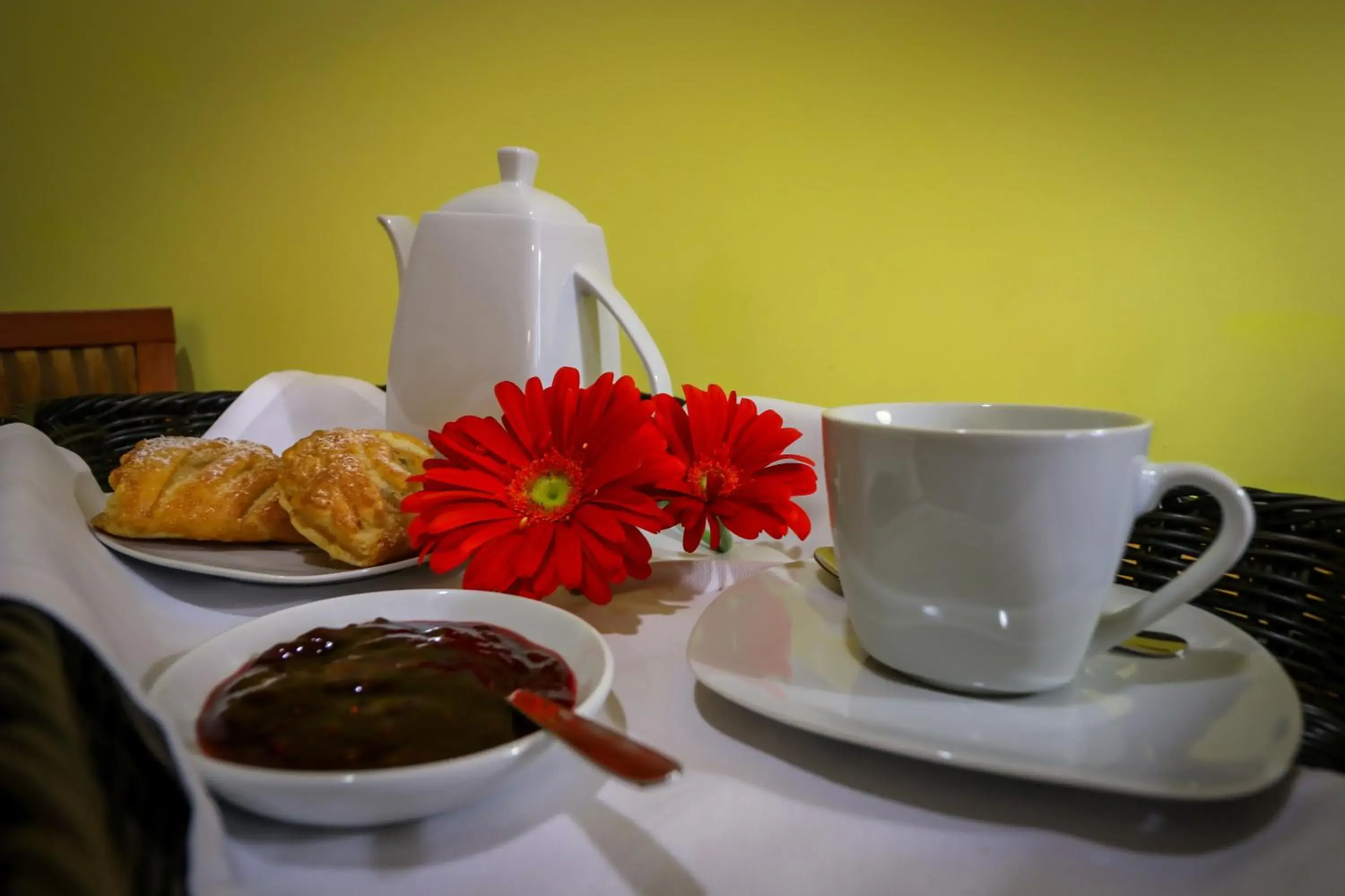 Food close-up in Hotel Camoes