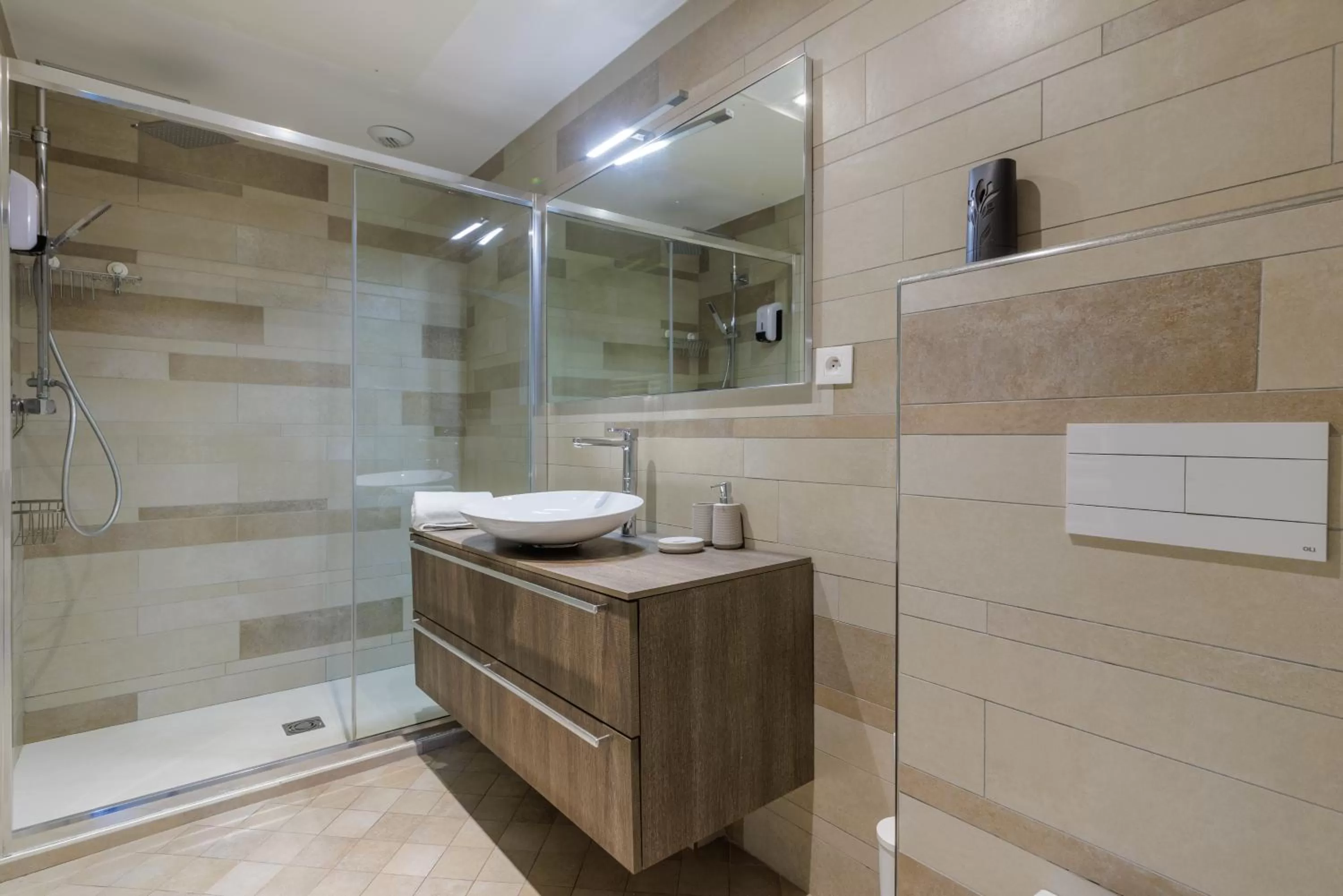 Shower, Bathroom in LE MIDI 8 by ESTATES CANNES