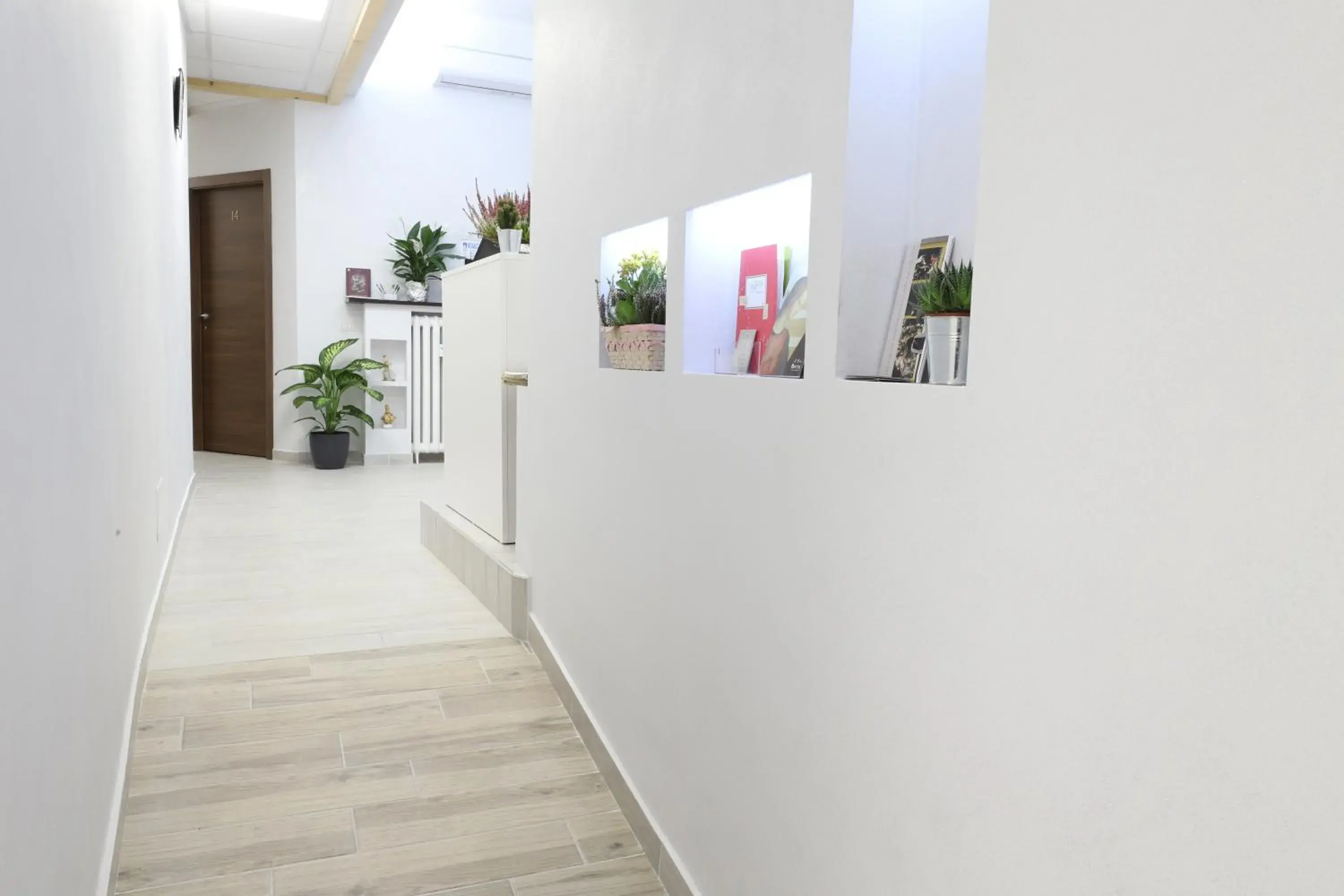 Lobby or reception in Albergo Leonardo Da Vinci