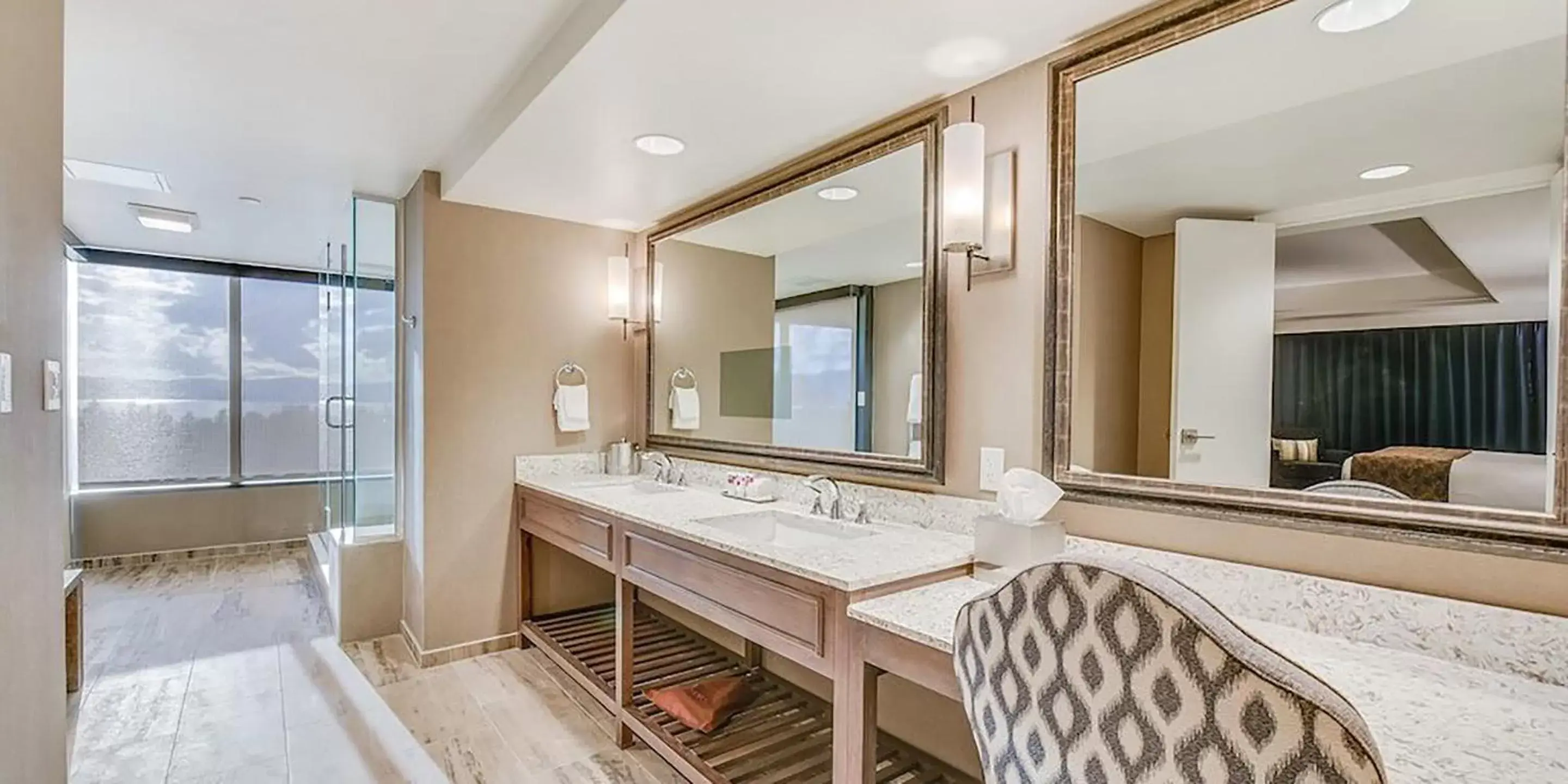 Bath, Bathroom in Harveys Lake Tahoe Hotel & Casino