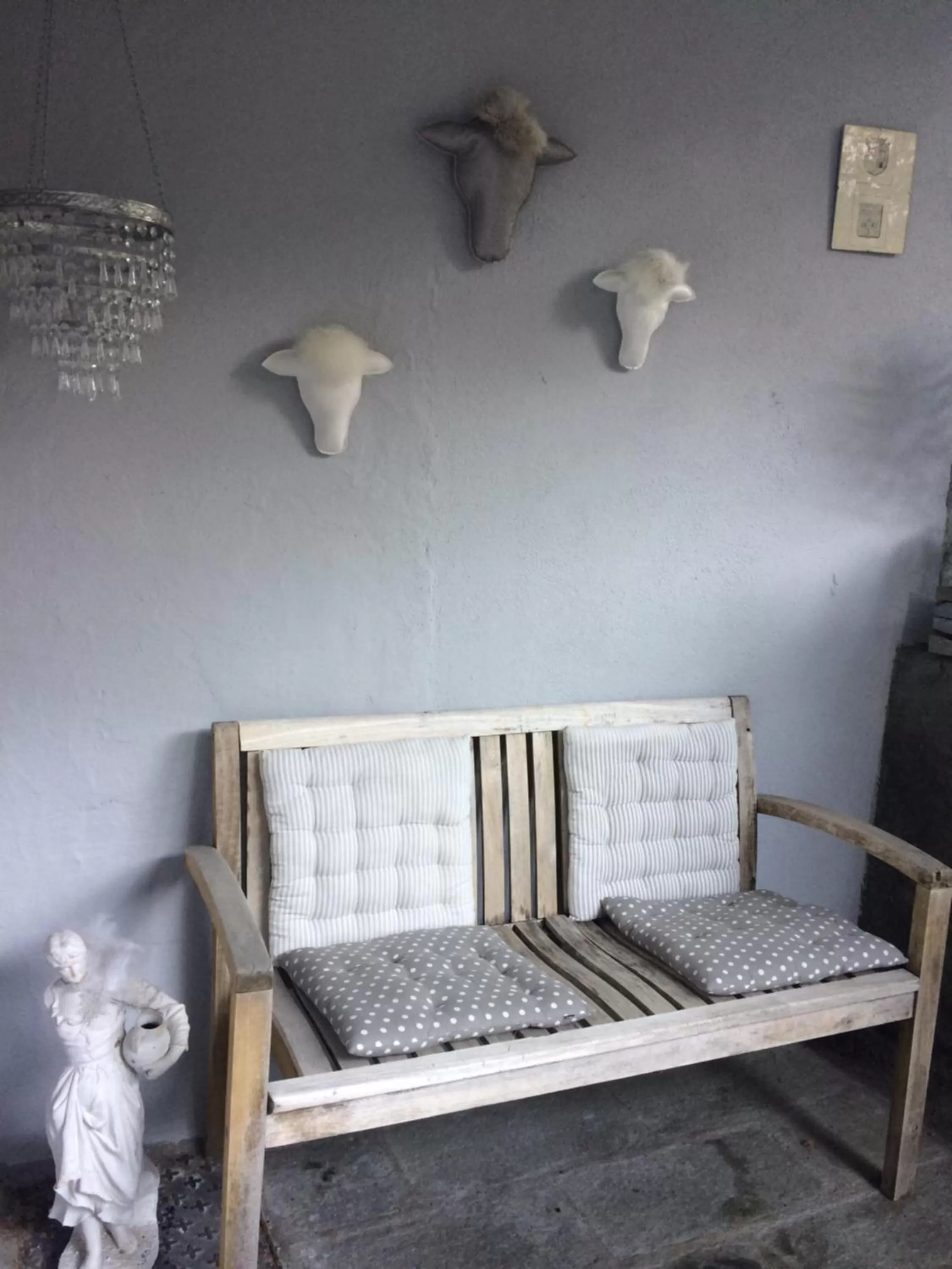 Patio in Bed end breakfast du centre