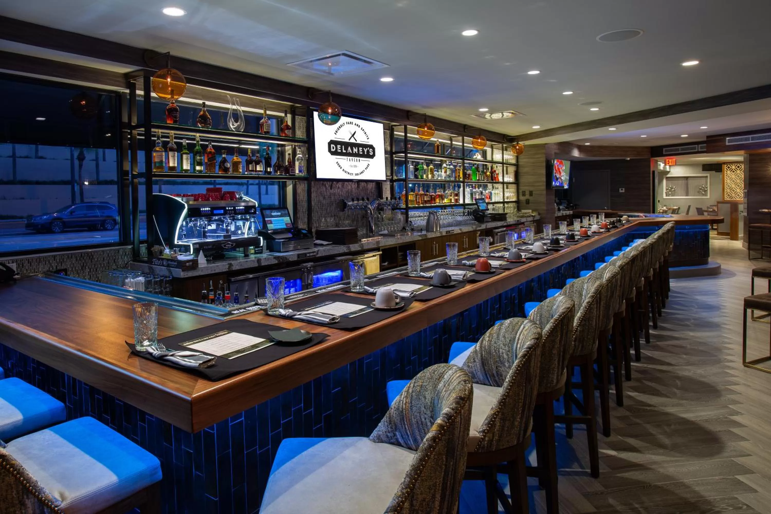 Lounge or bar in The Delaney Hotel