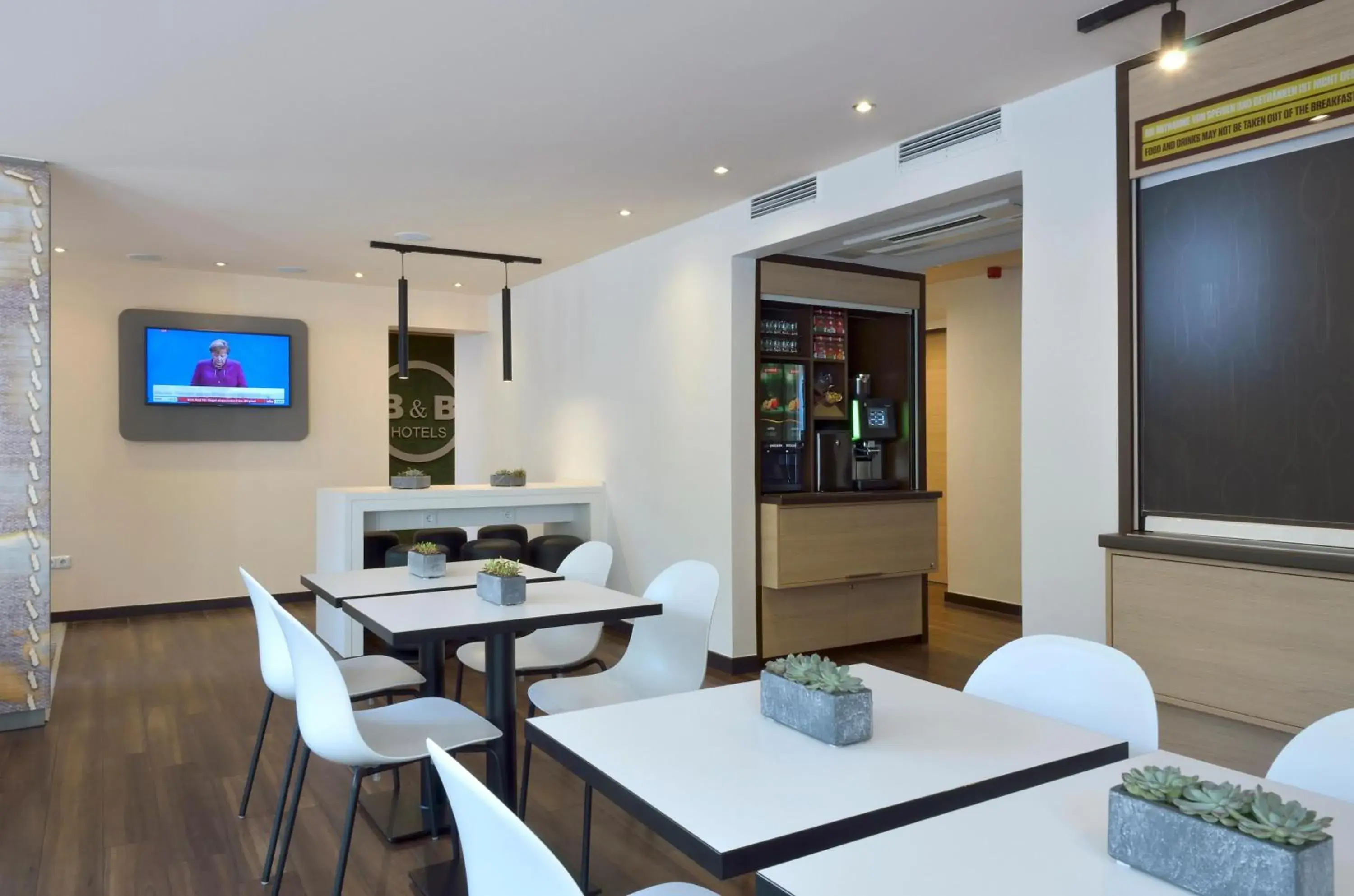 Restaurant/places to eat, Lounge/Bar in B&B Hotel Düsseldorf-Ratingen