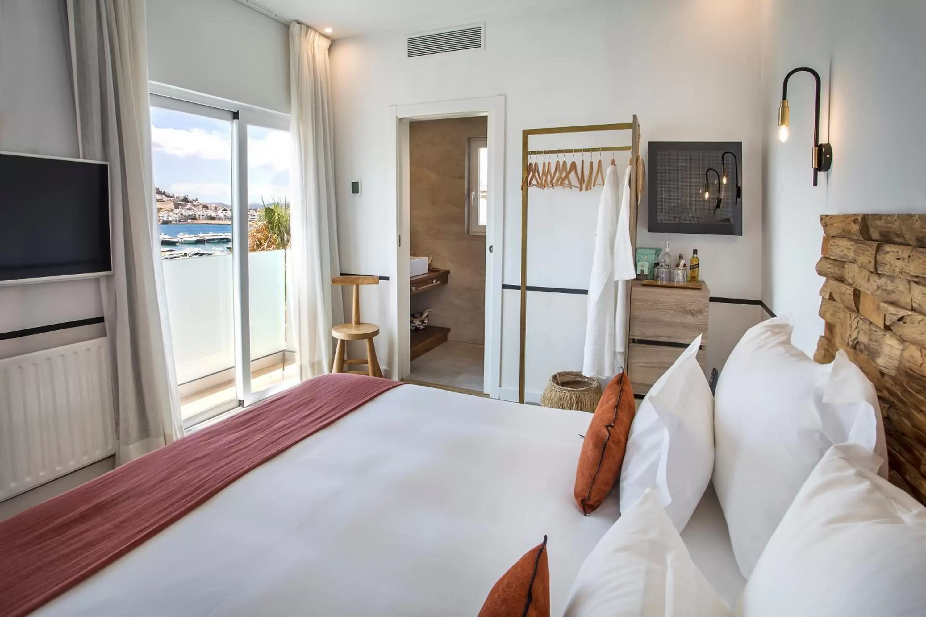 Bed in Mikasa Ibiza Boutique Hotel ADULTS ONLY