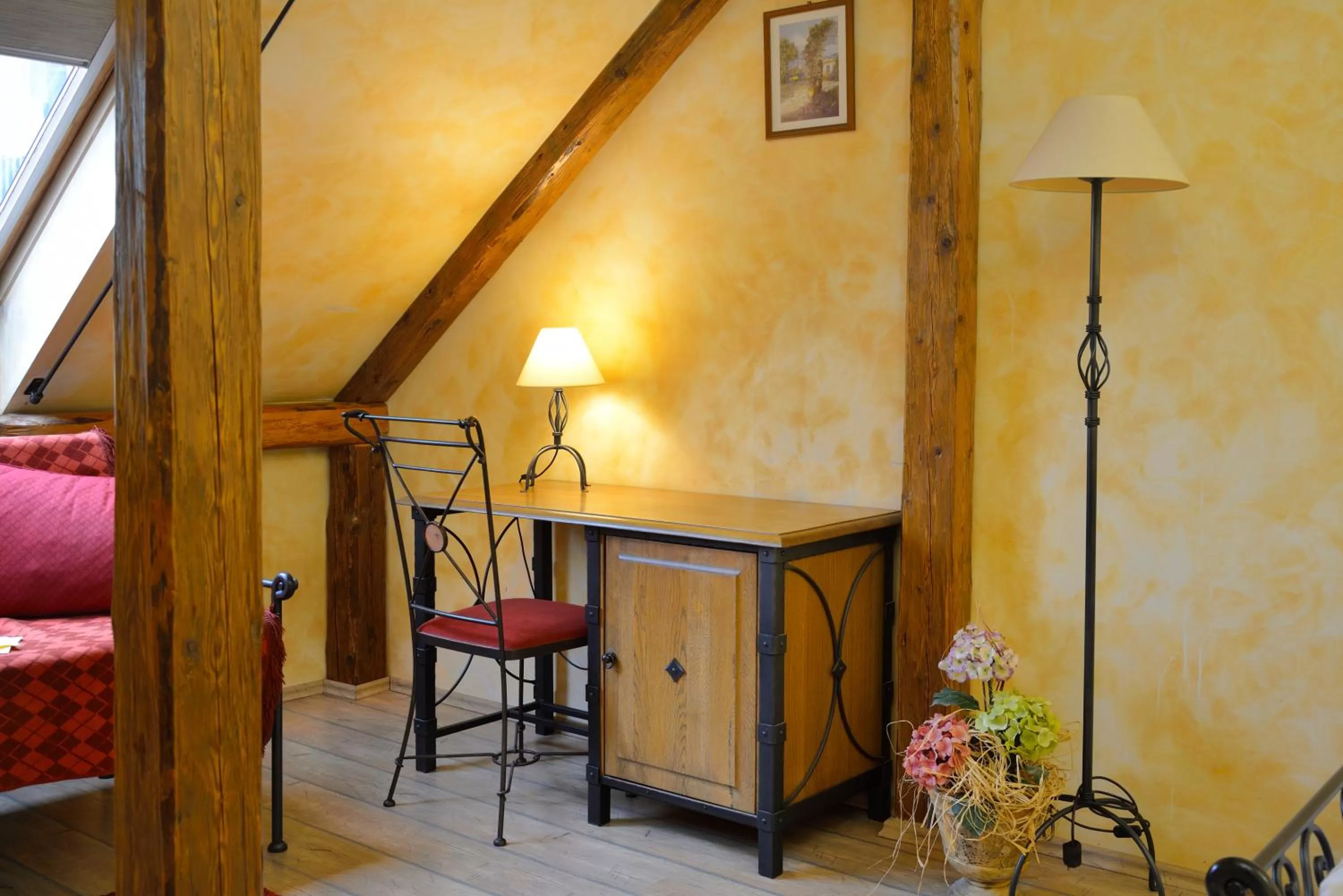 Bed in Hotel Via Ironia