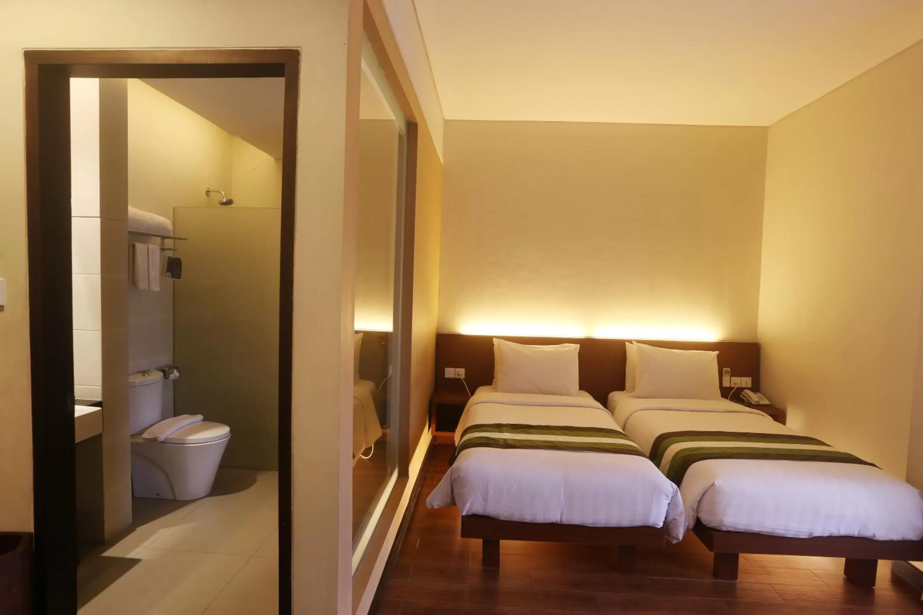 Bedroom, Bed in Grand Whiz Hotel Nusa Dua Bali