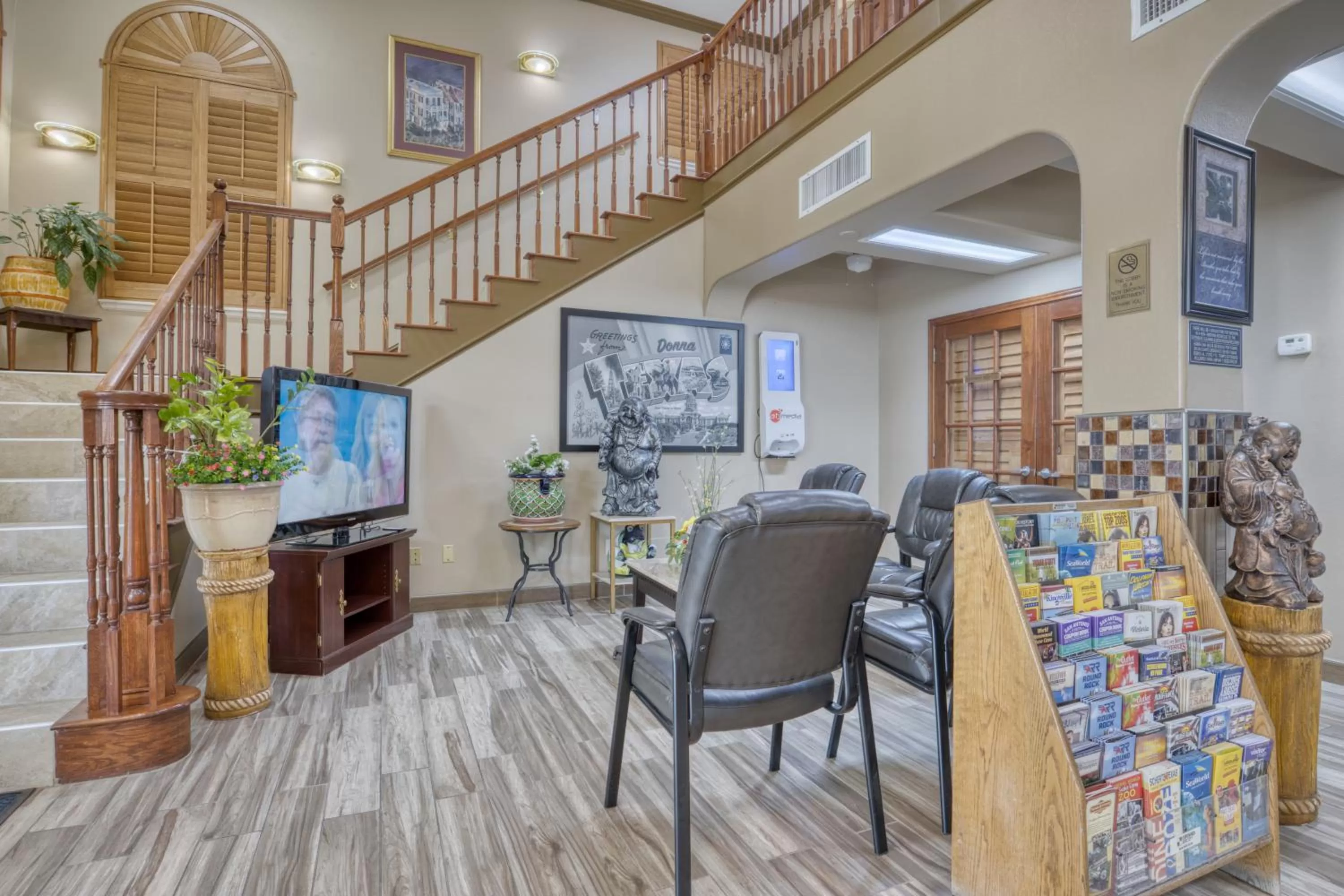 Lobby or reception in Texas Inn Donna