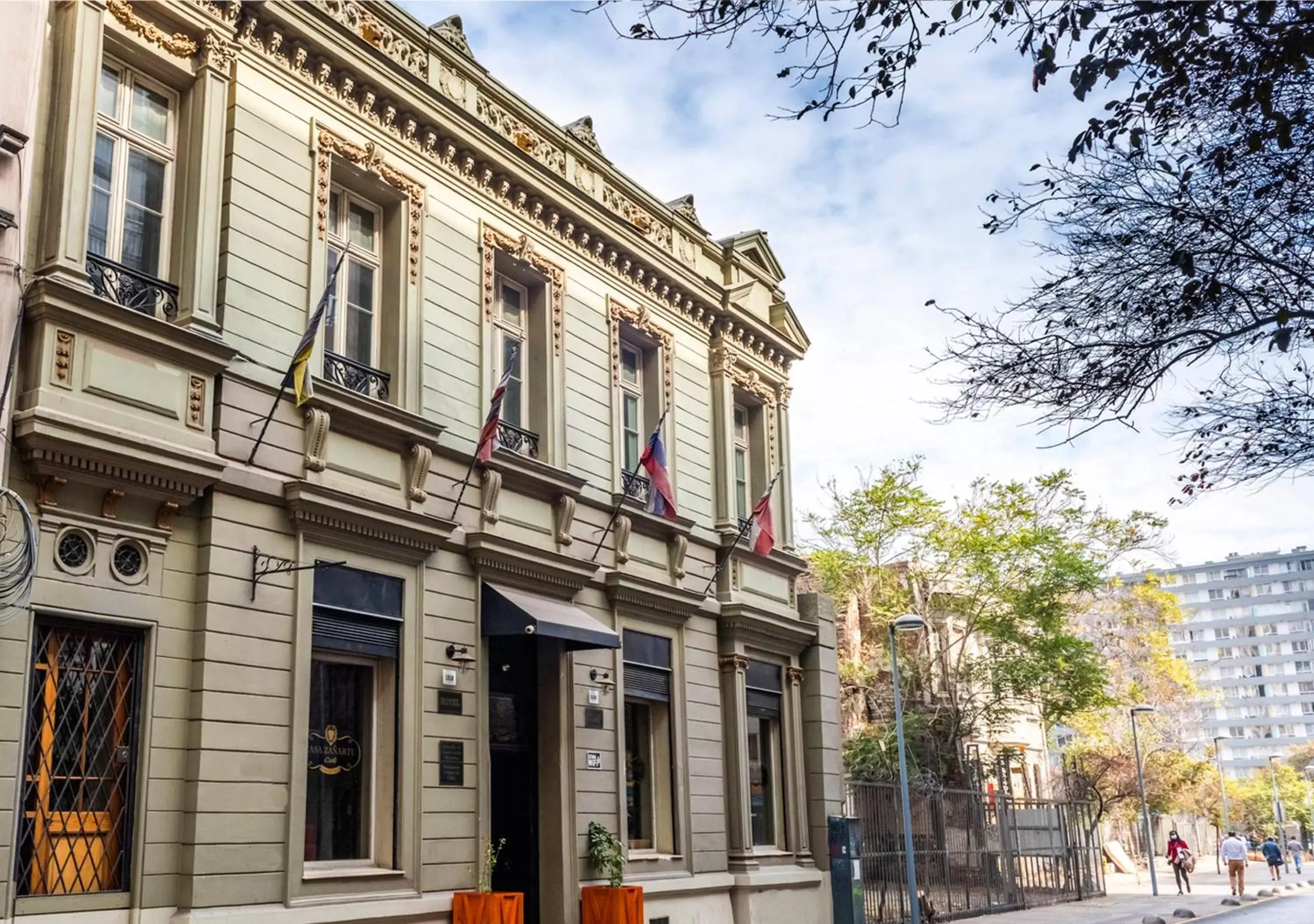 Facade/entrance in Hotel Casa Zañartu Facade/entrance in Hotel Casa Zañartu