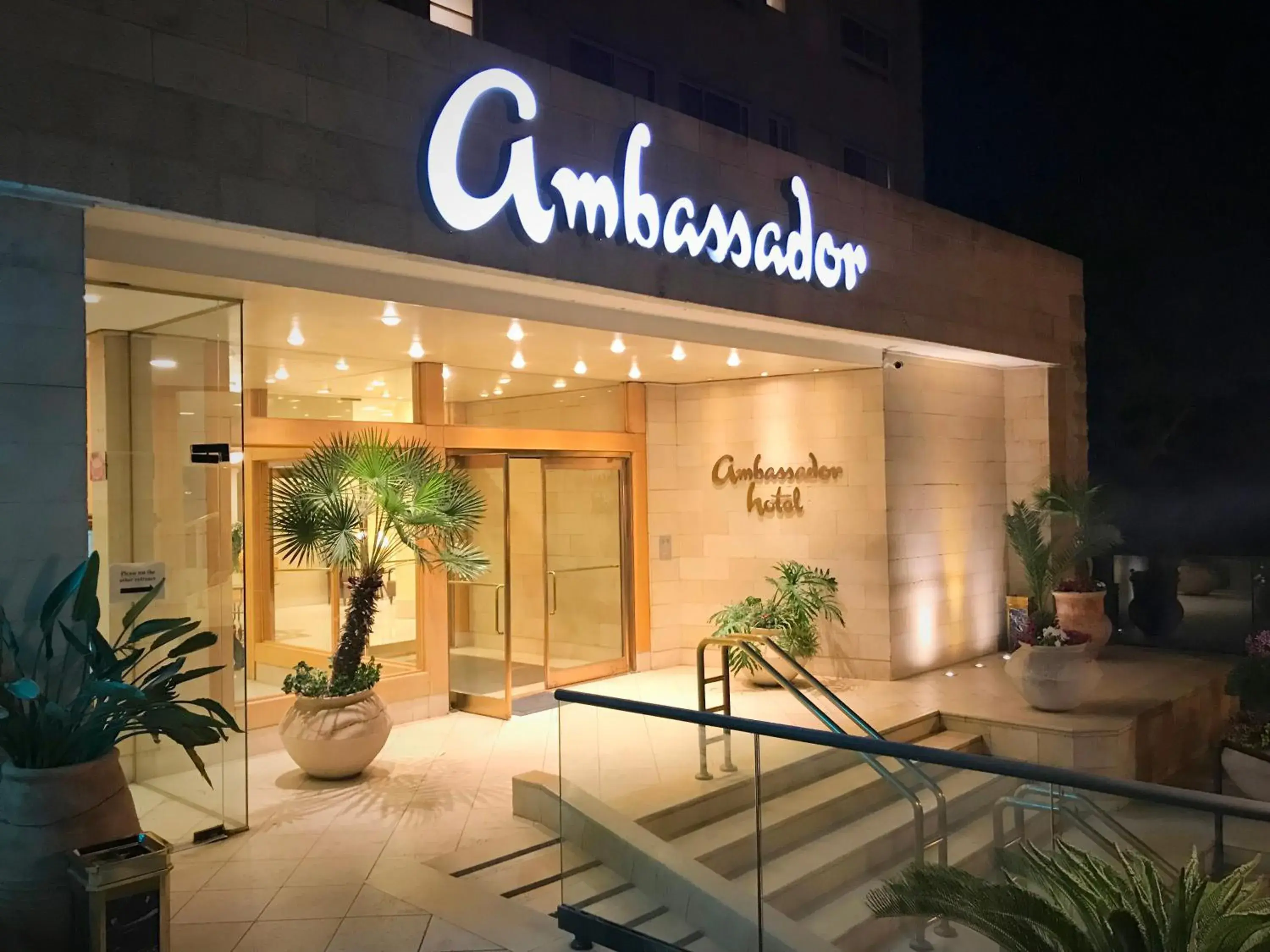 Facade/entrance in Ambassador Hotel