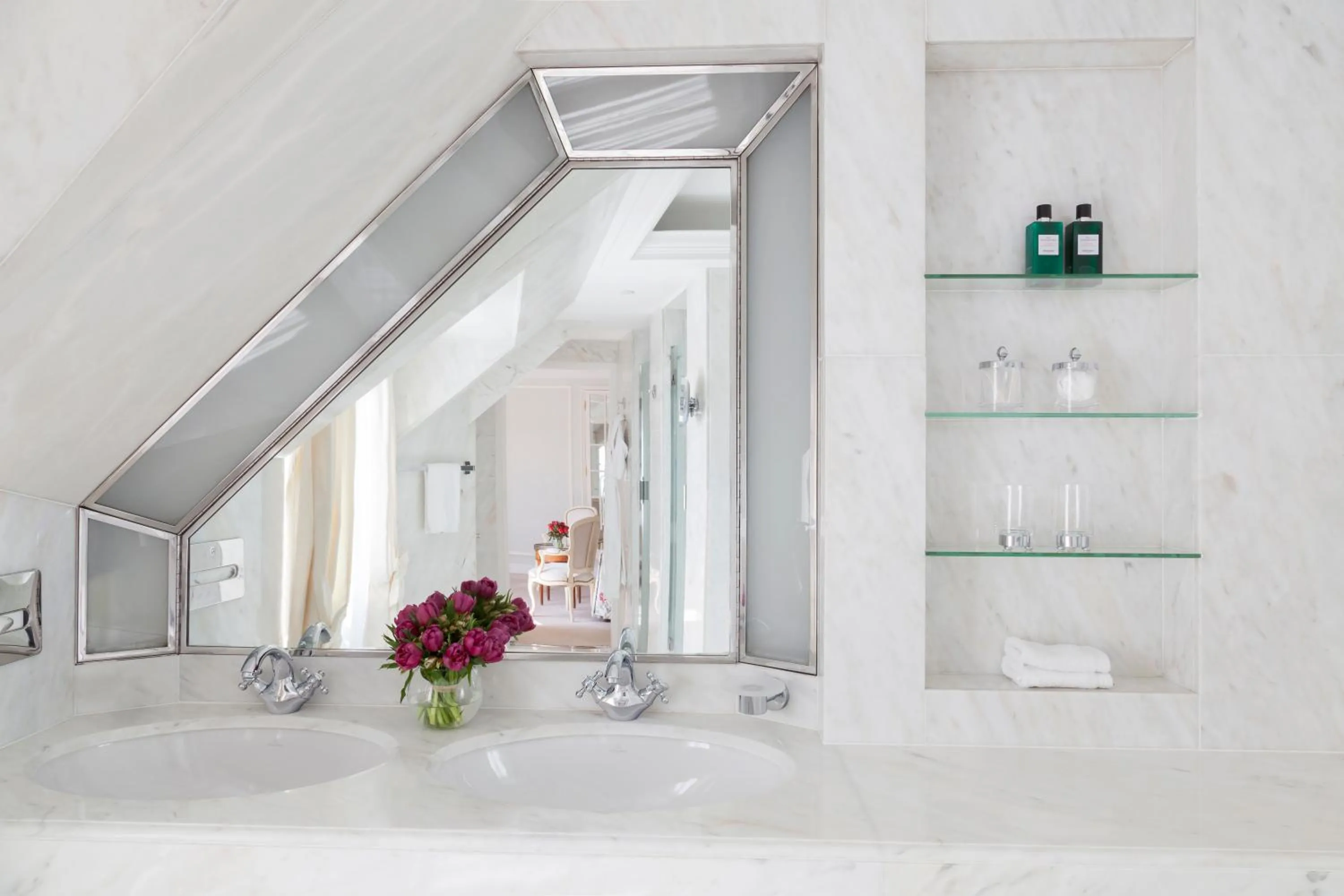 Bathroom in Le Bristol Paris, Oetker Hotels