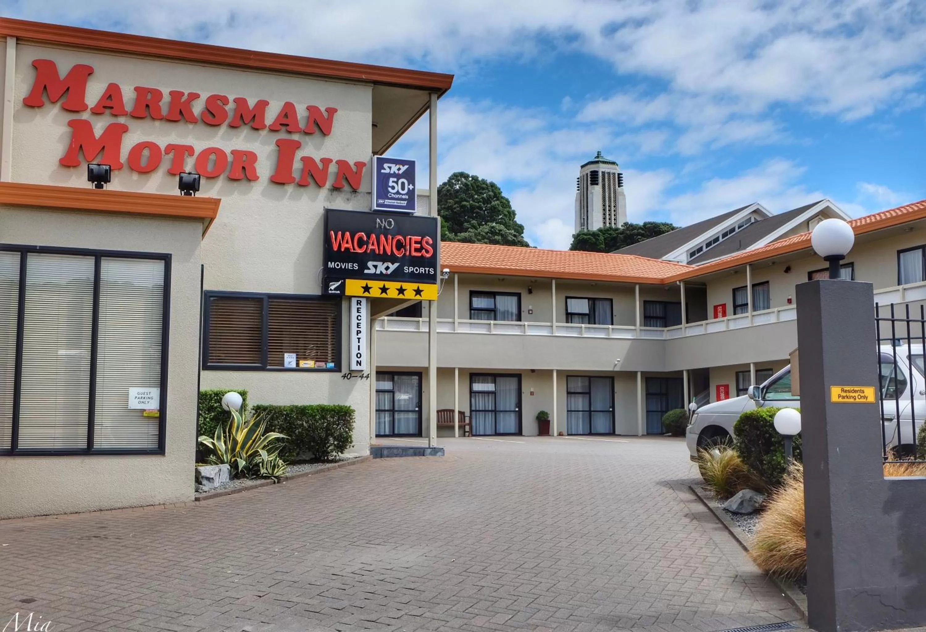 Property building in Marksman Motor Inn