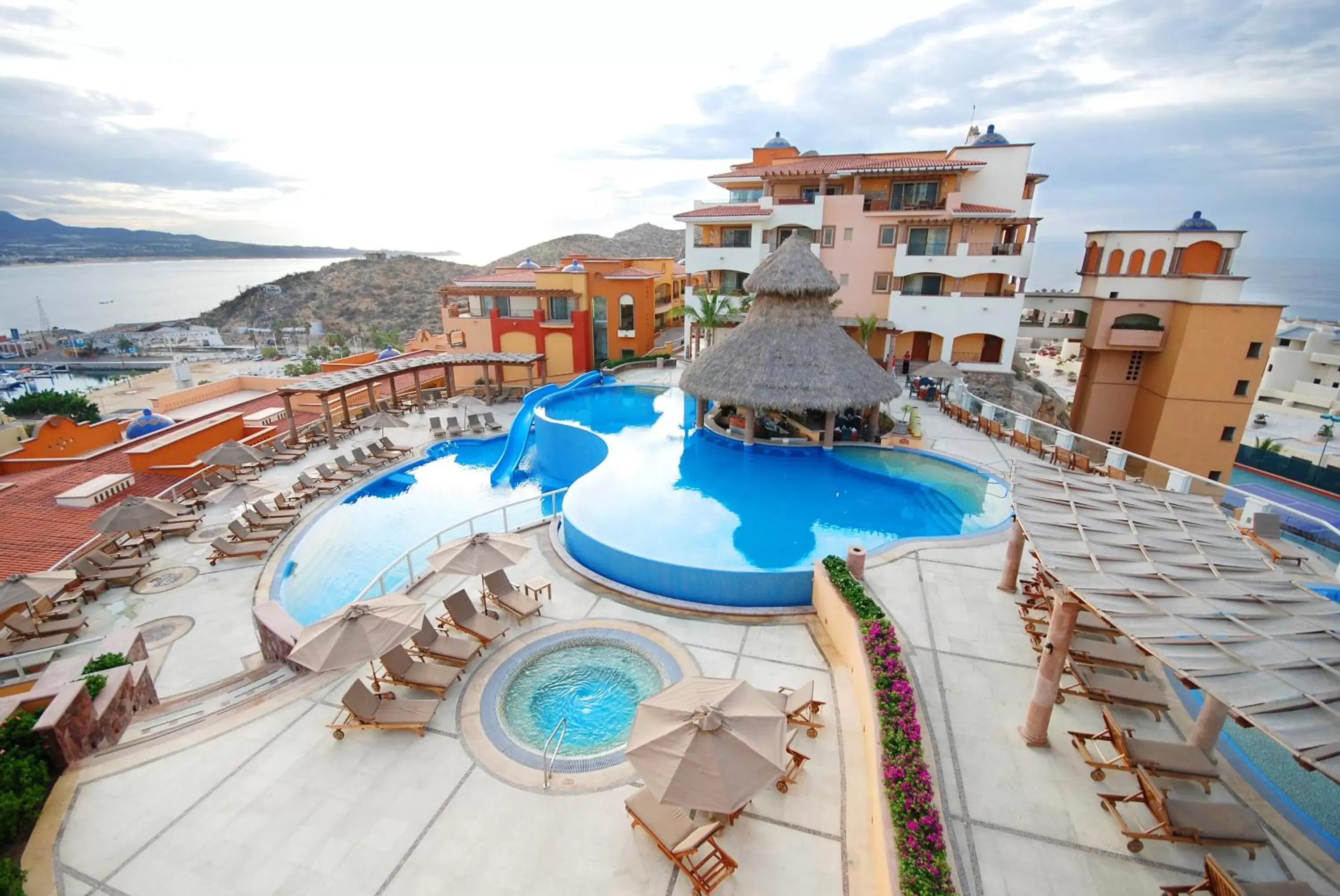 Bird's eye view, Pool View in The Ridge at Playa Grande