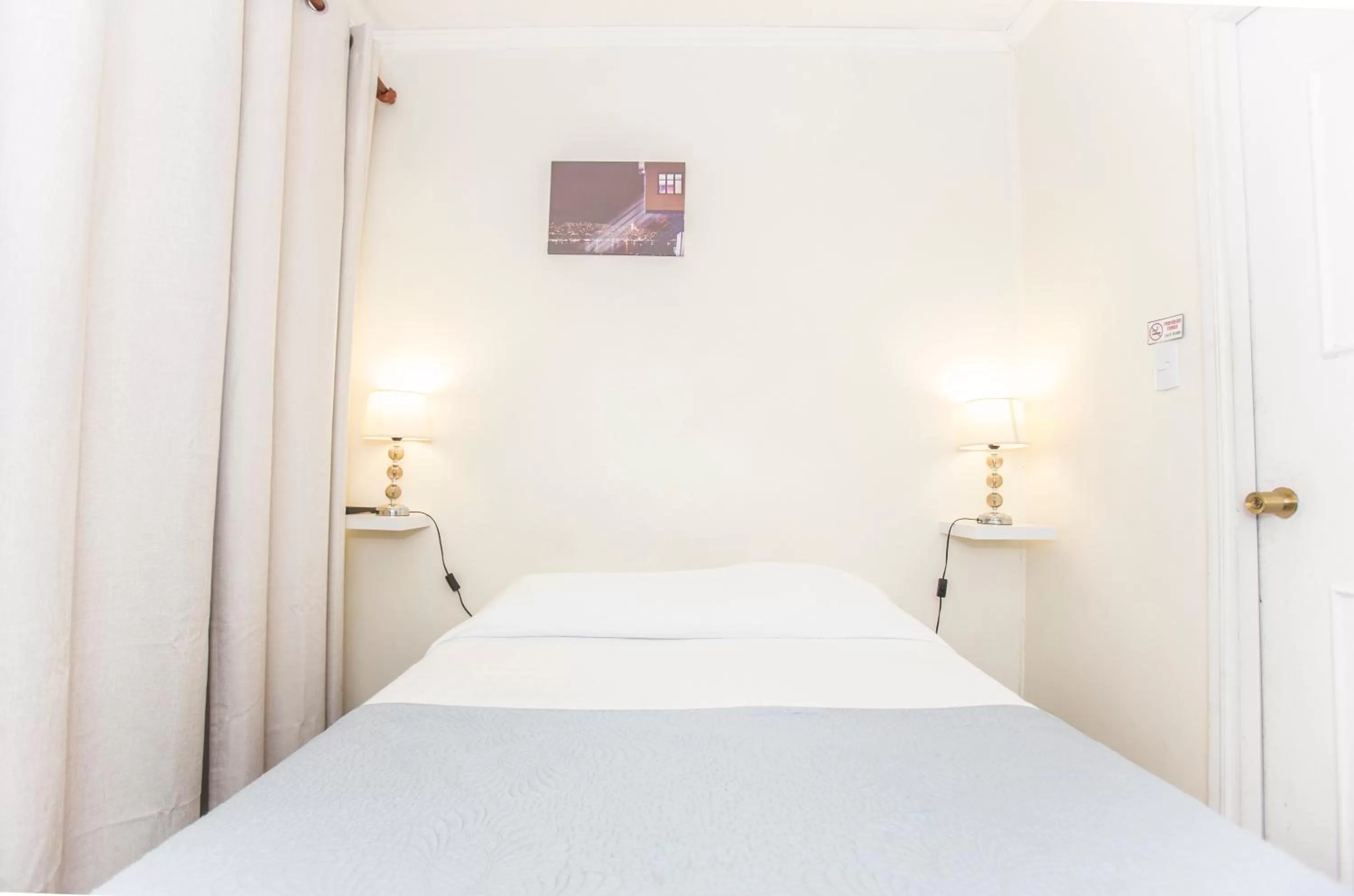 Bed in Hotel Santisimo