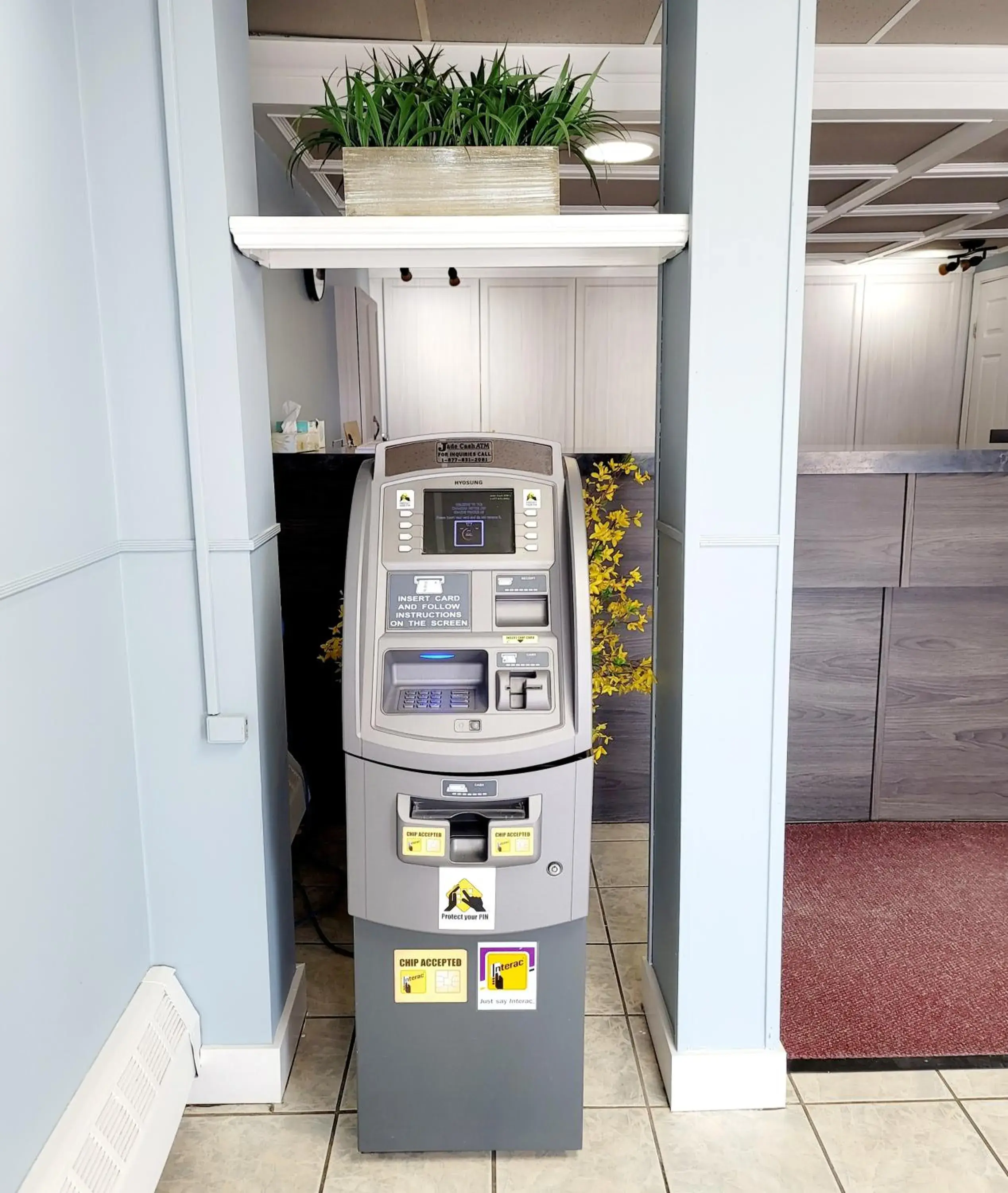 ATM in Canadian Motor Inn