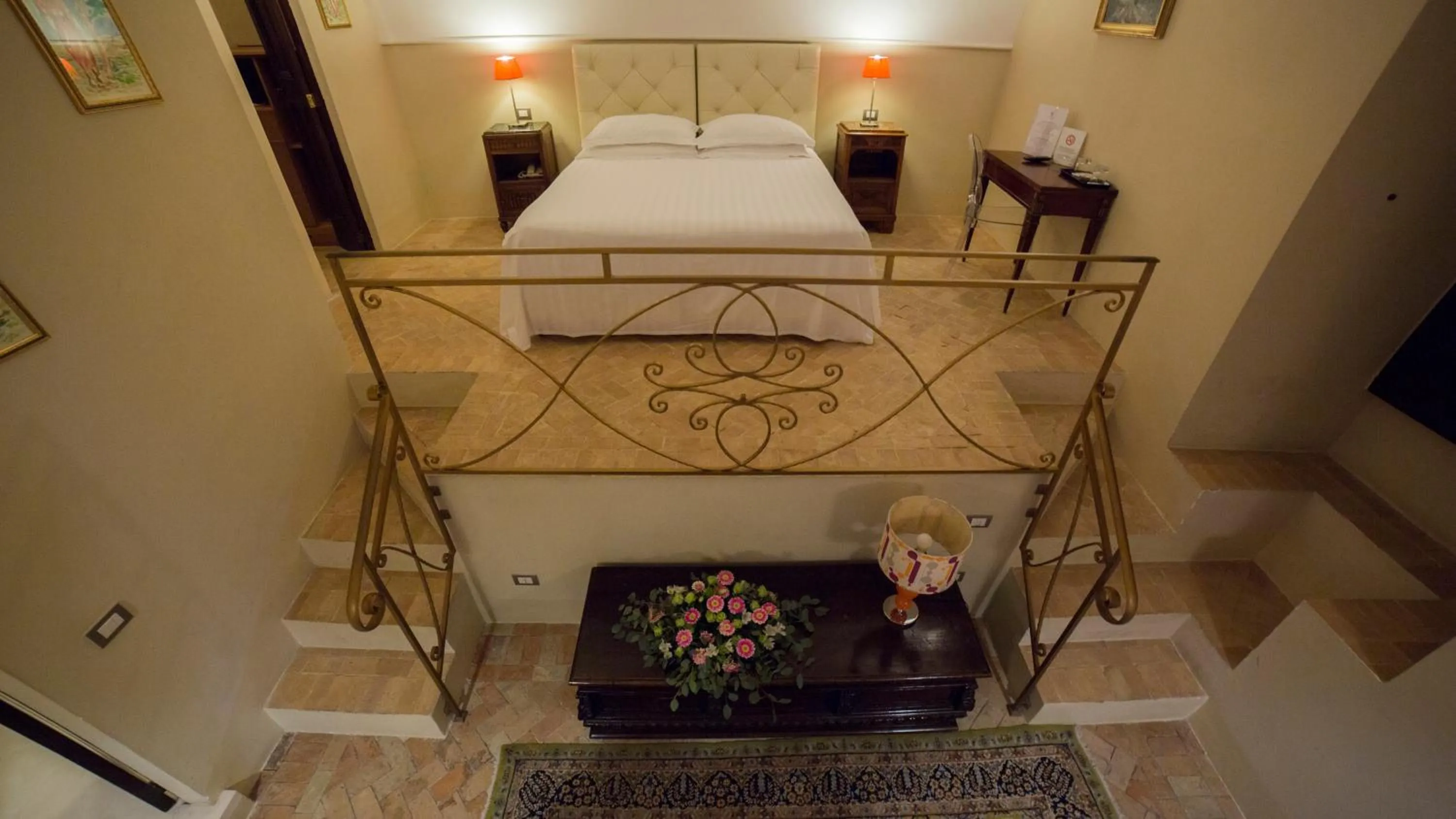 Bed in Palazzo Viceconte