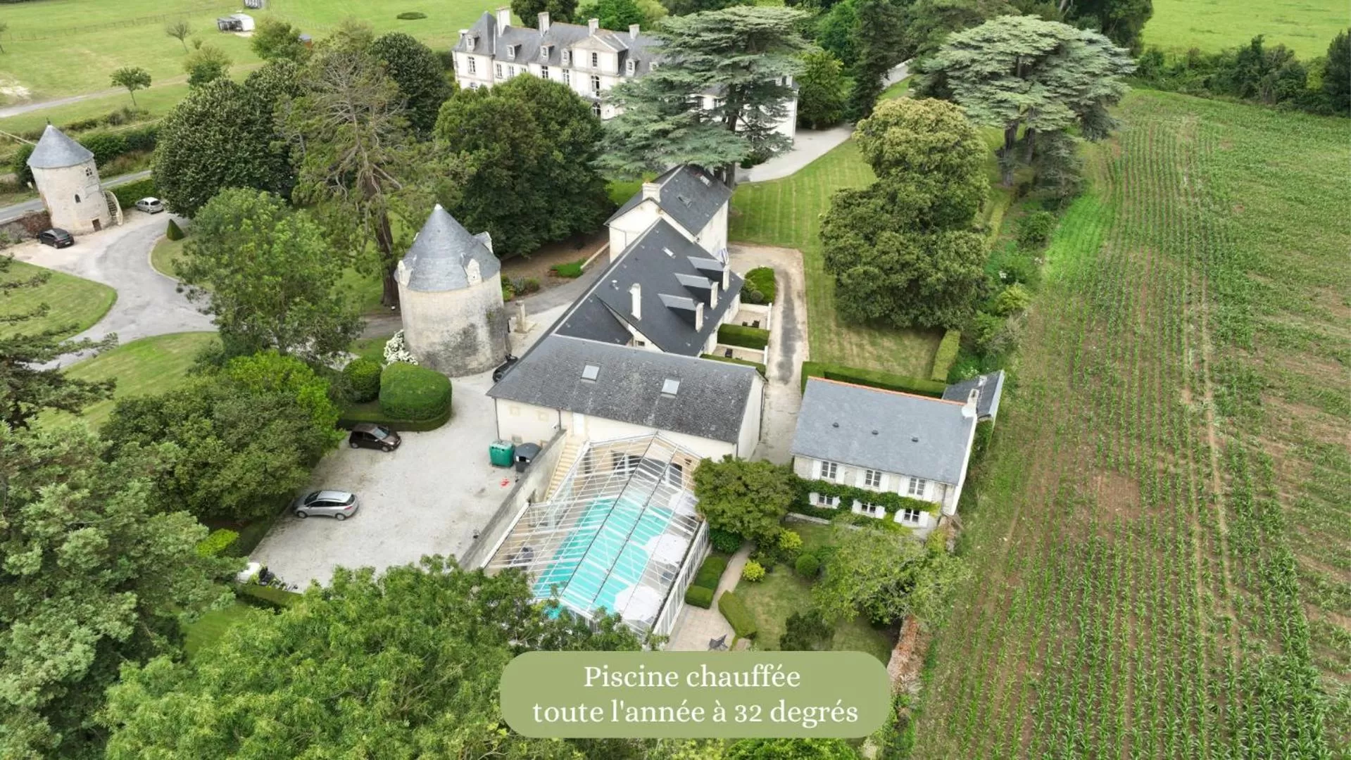 Grand Hôtel "Château de Sully" - Piscine & Spa