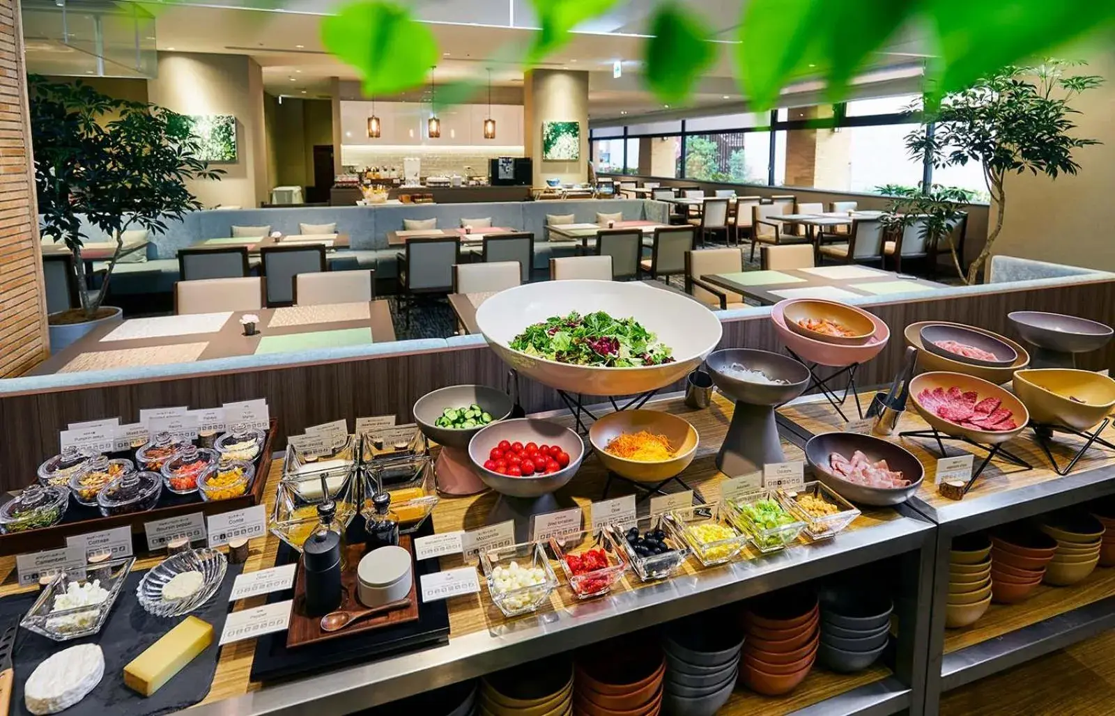 Restaurant/places to eat in Shiba Park Hotel