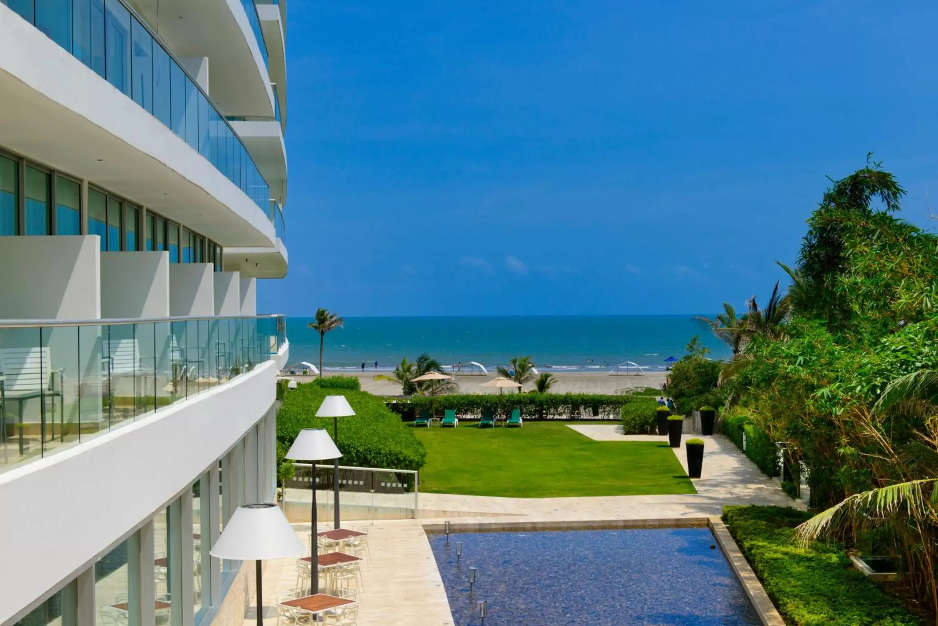 Property building, Pool View in Holiday Inn Cartagena Morros, an IHG Hotel