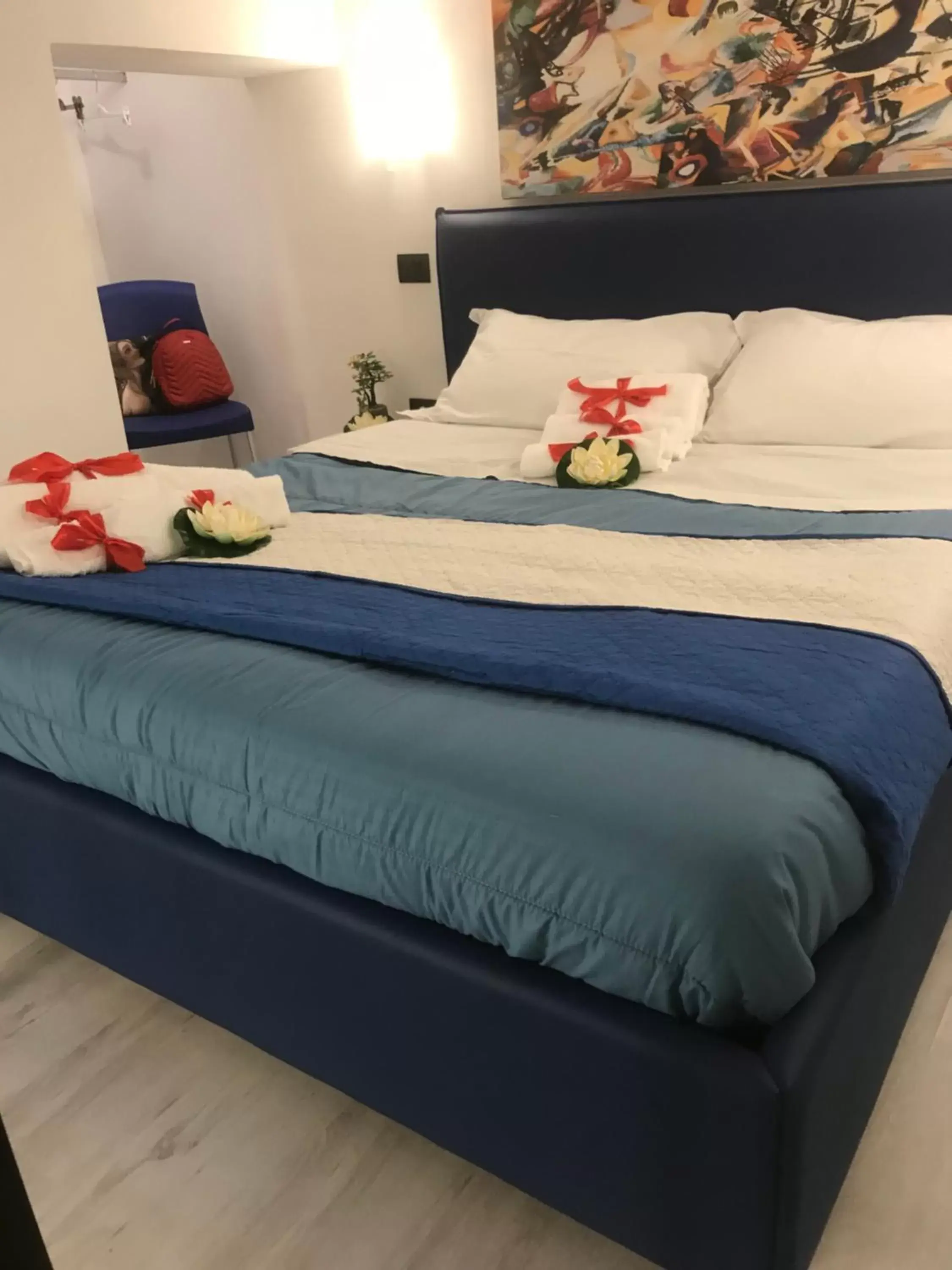 Bed in La Suite sul Mare