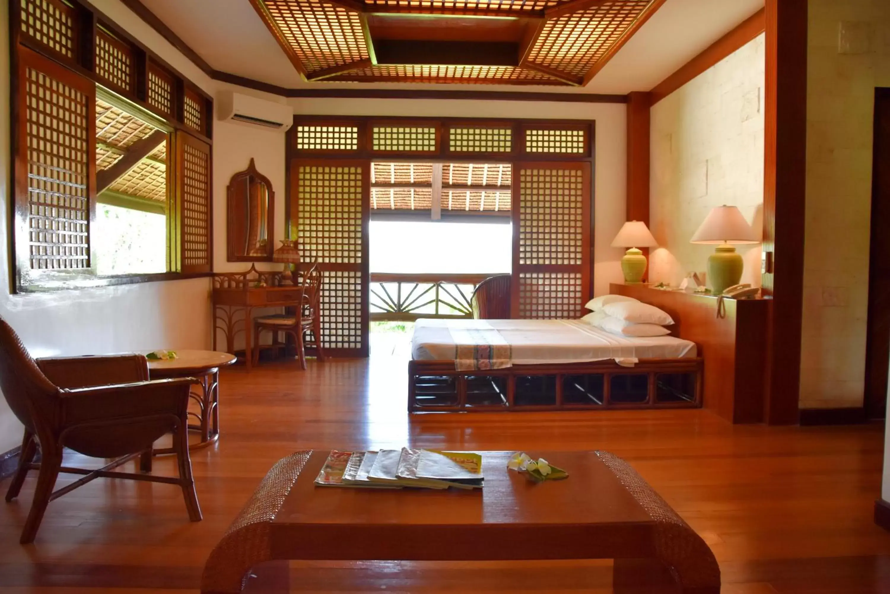 Bedroom in Badian Island Wellness Resort